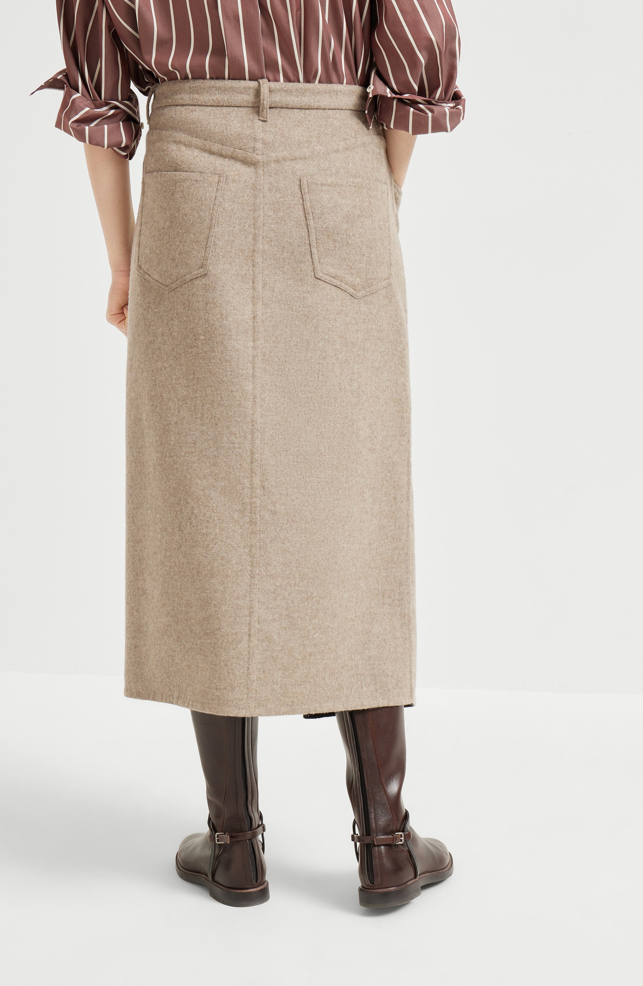 Brunello Cucinelli Hand-finished skirt in Rope at Nordstrom - 3