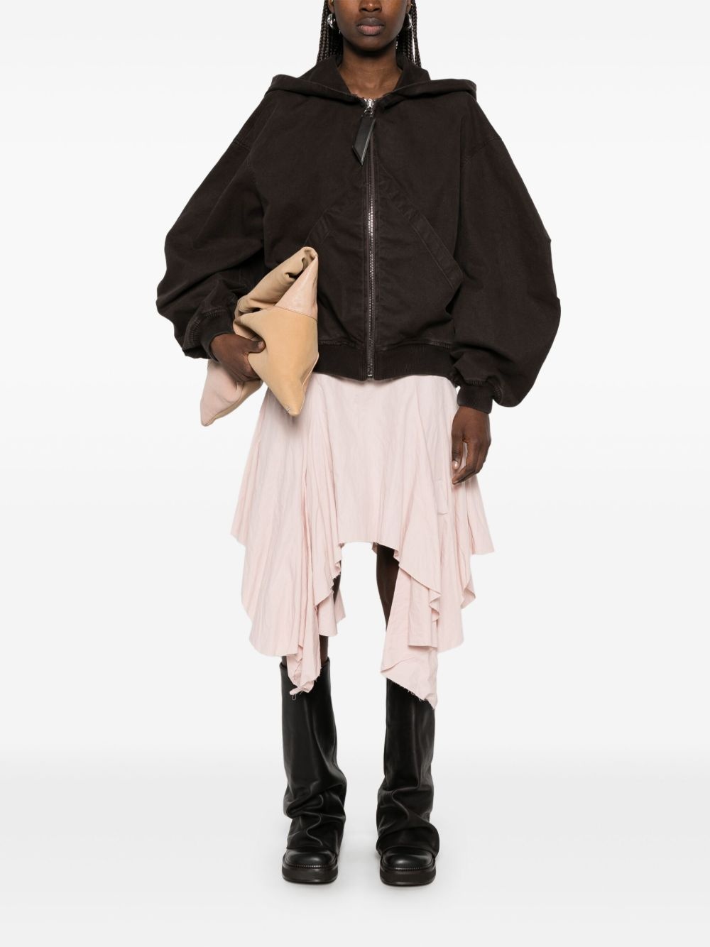 hooded bomber jacket - 2