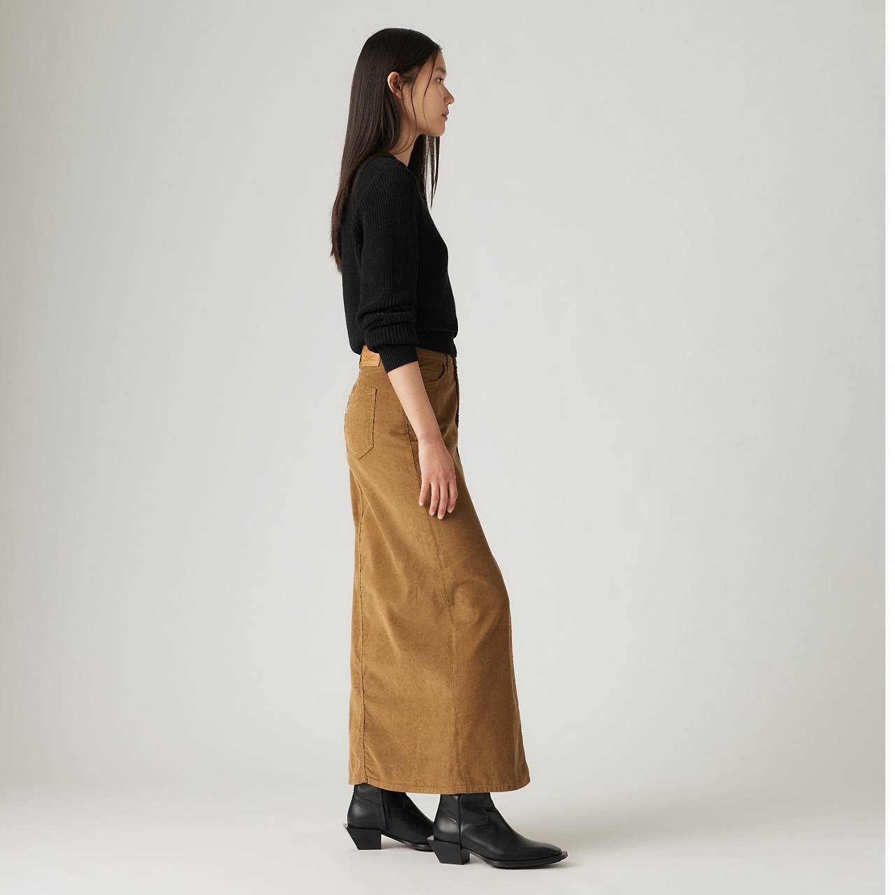 ANKLE COLUMN SKIRT - 6
