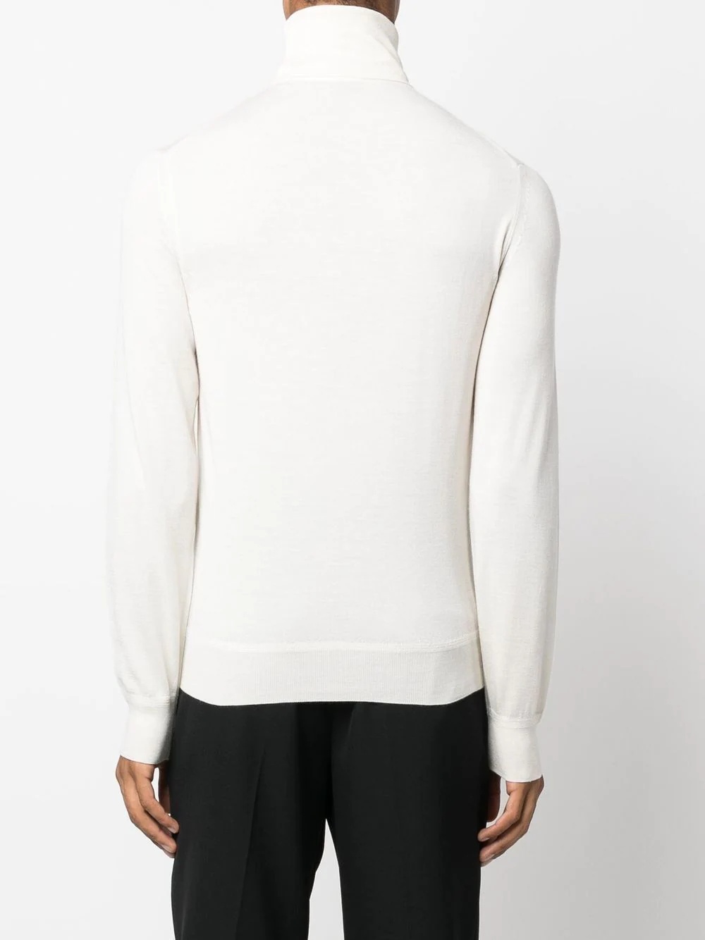 roll-neck cashmere jumper - 4