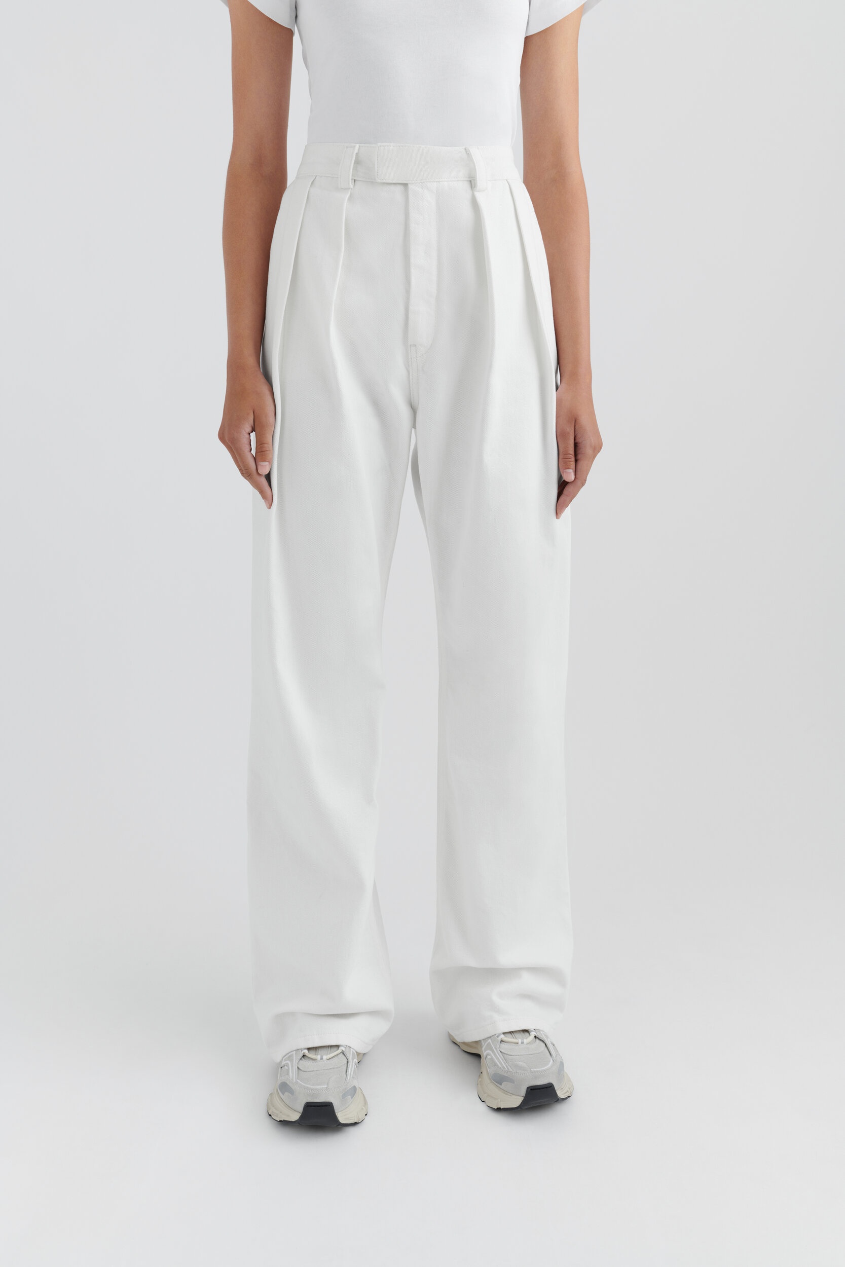 Axel Arigato Maze Pleated Denim Trousers