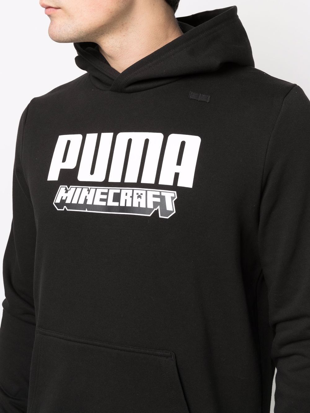 Minecraft logo-print hoodie - 5