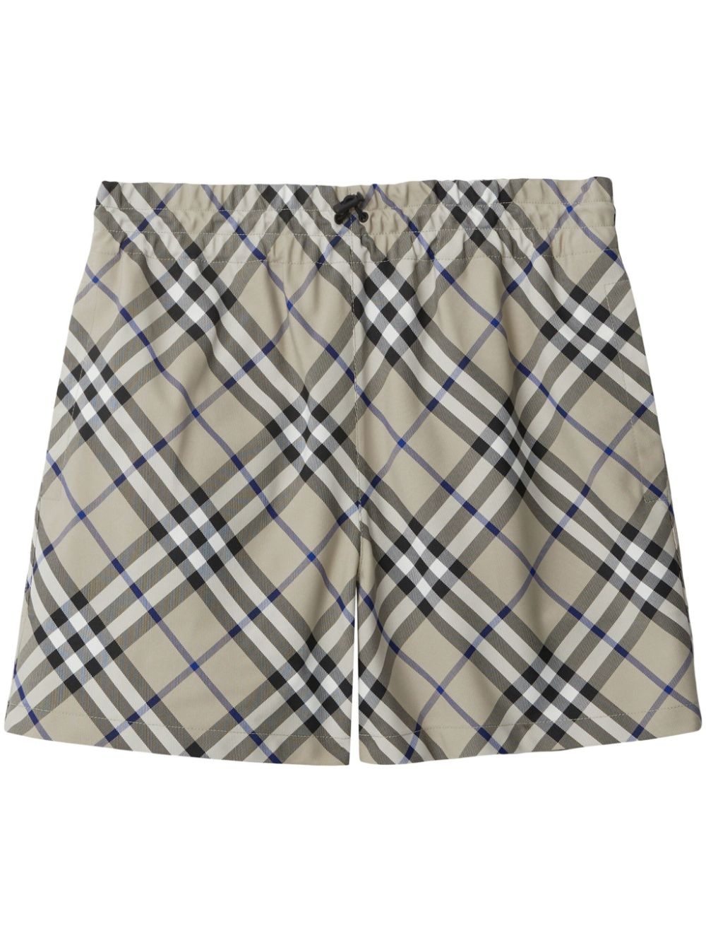 Equestrian Knight checked cotton shorts - 1