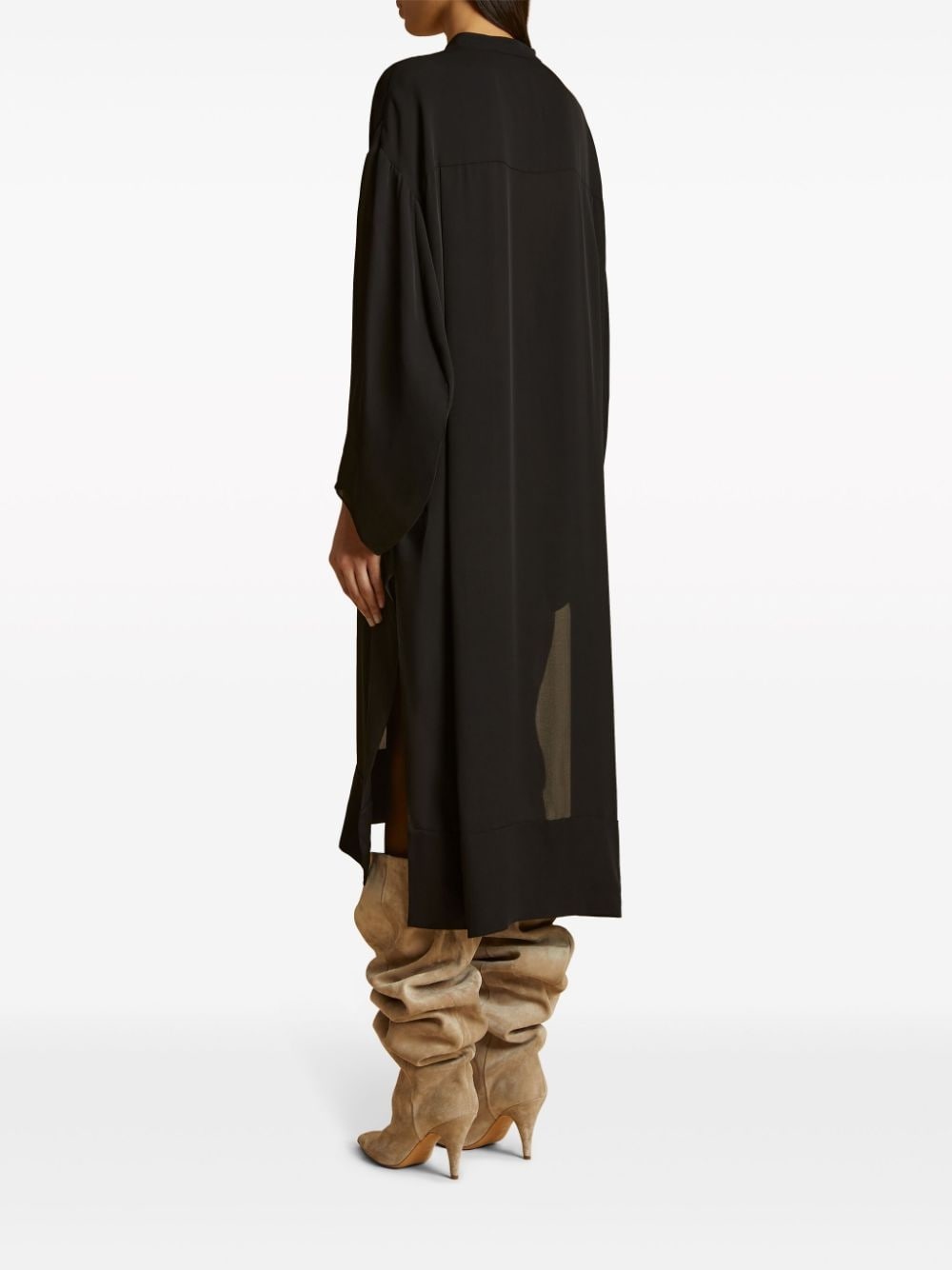 The Brom silk shirtdress - 8