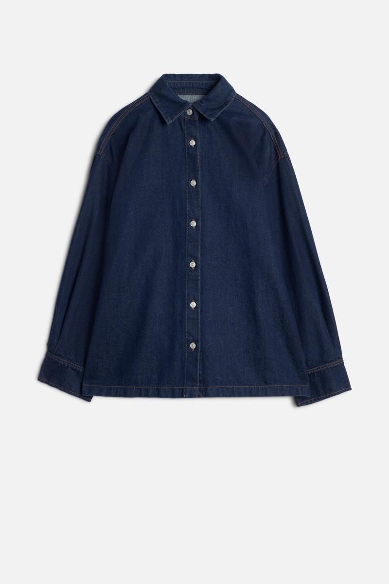 MANKIND Pleated Overshirt in Franklin 1