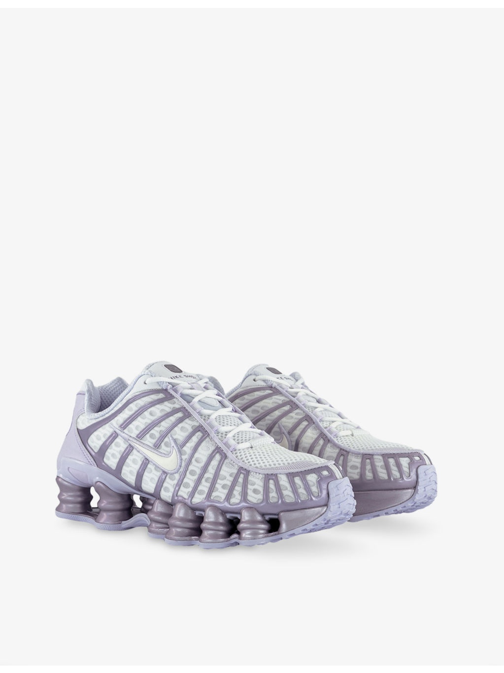Shox TL Leather, Mesh and Shell Low-Top Trainers - 3