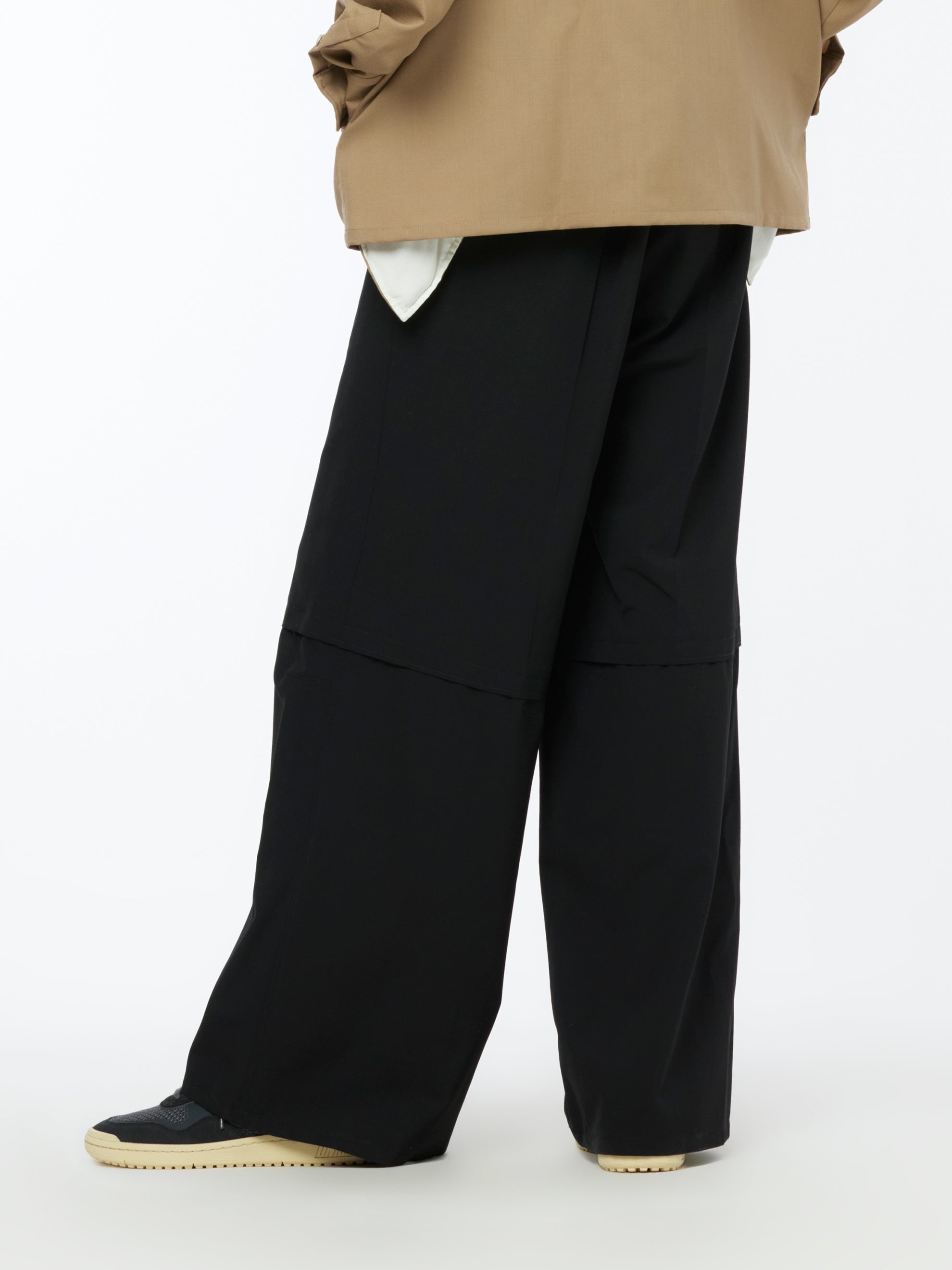 HALF CLASSIC PANTS (BLACK) - 3