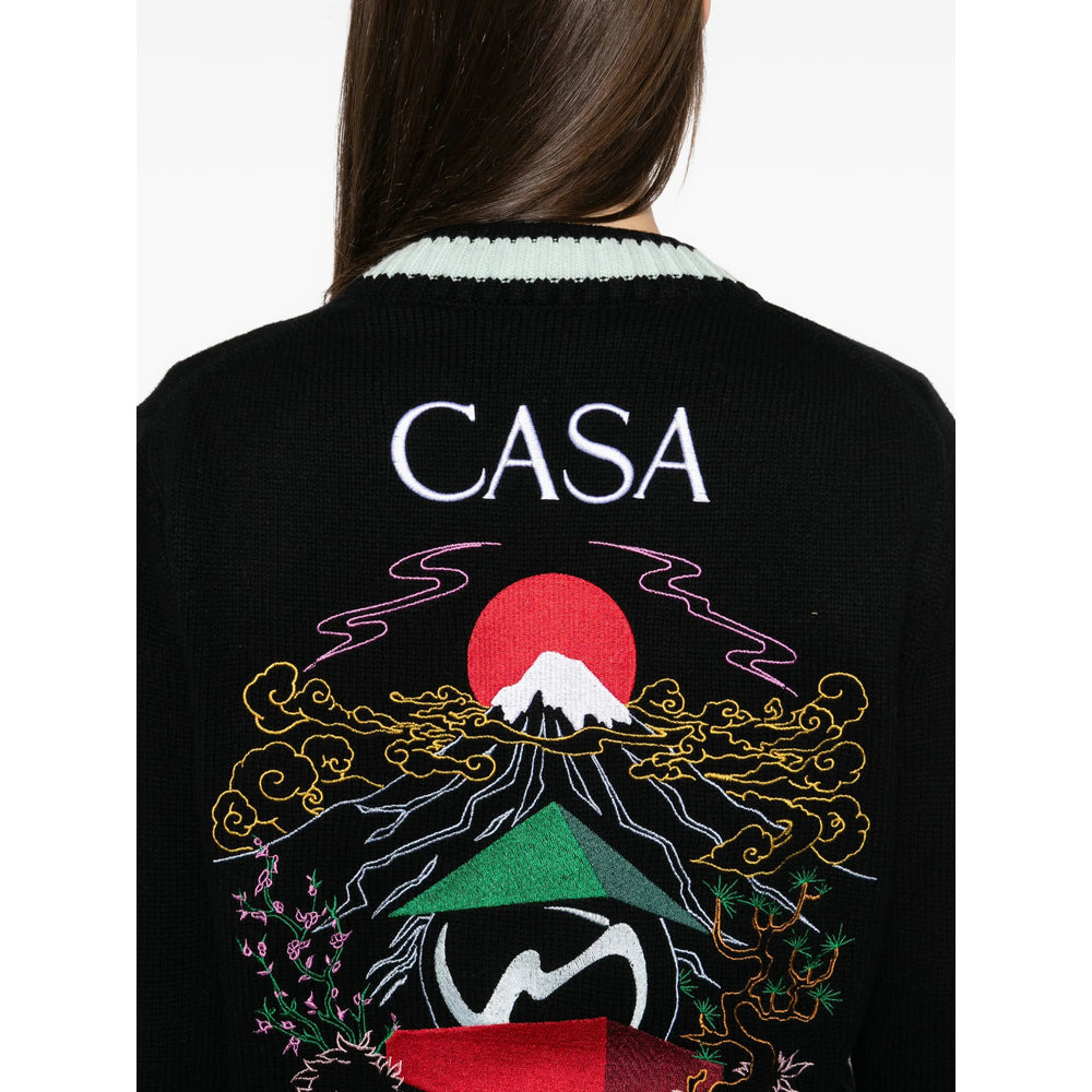 Casablanca Black Knitwear - Cardigans Women - 4