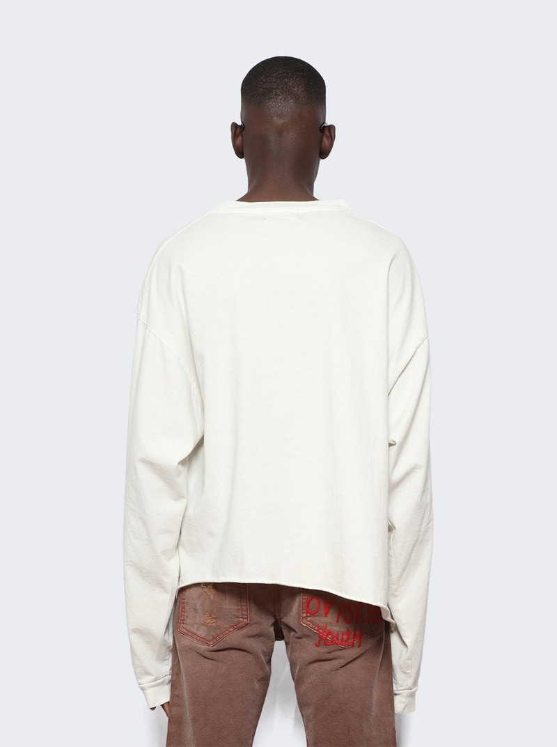 Academic Conditioning Long Sleeve T-Shirt Faded Ivory and Black 5