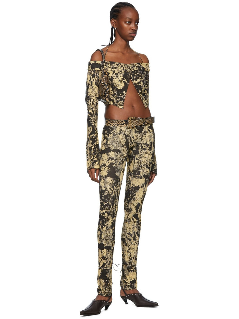 KNWLS Black Perse Trousers outlook