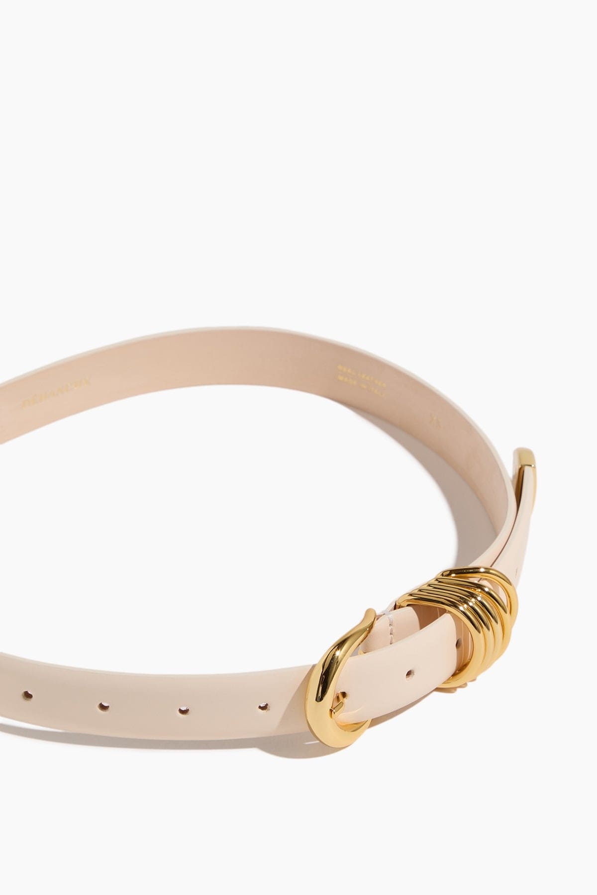 Hollyhock Belt in Ivory/Gold - 3