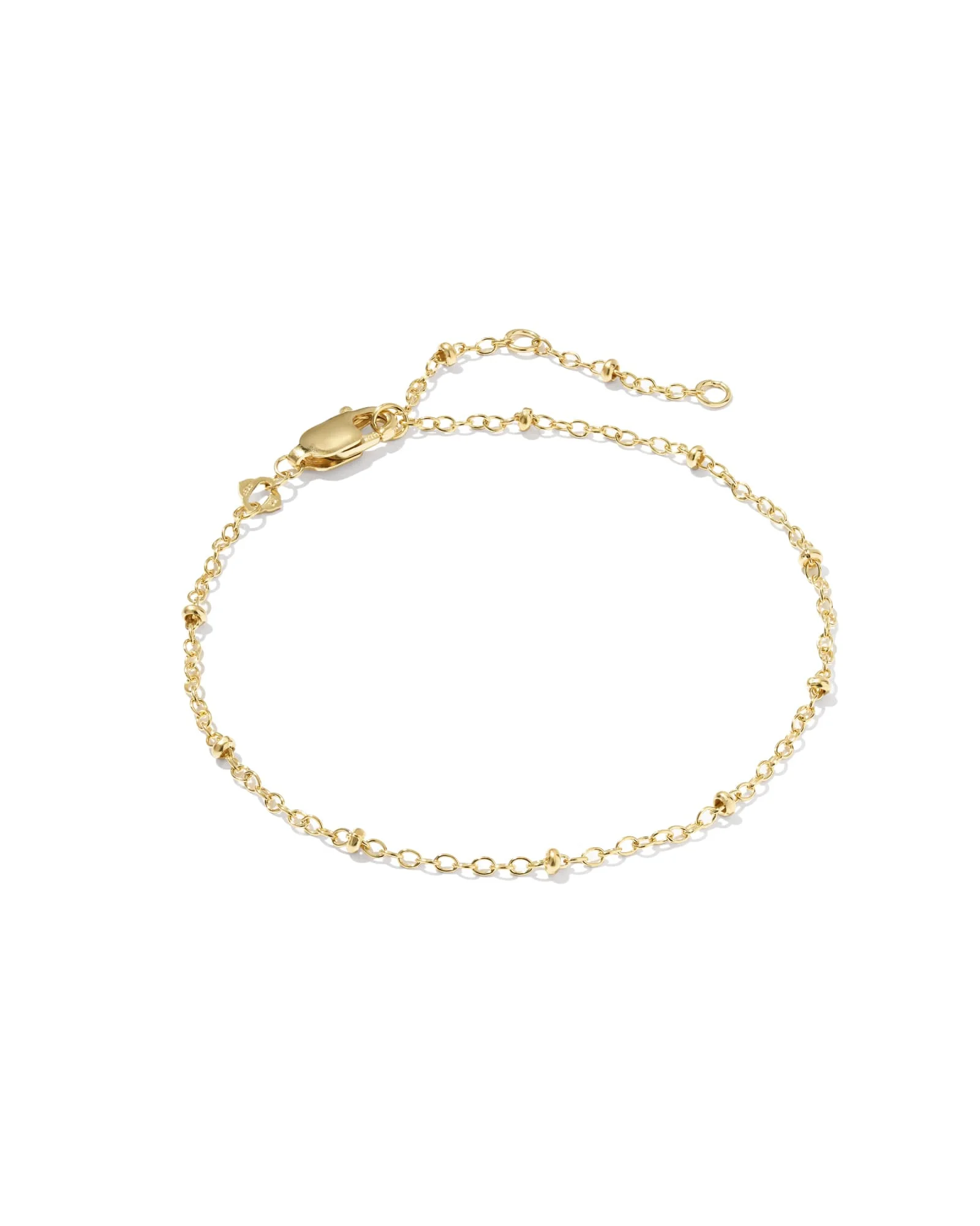 Evelyn 14k Gold-Filled Single Satellite Chain Bracelet - 1