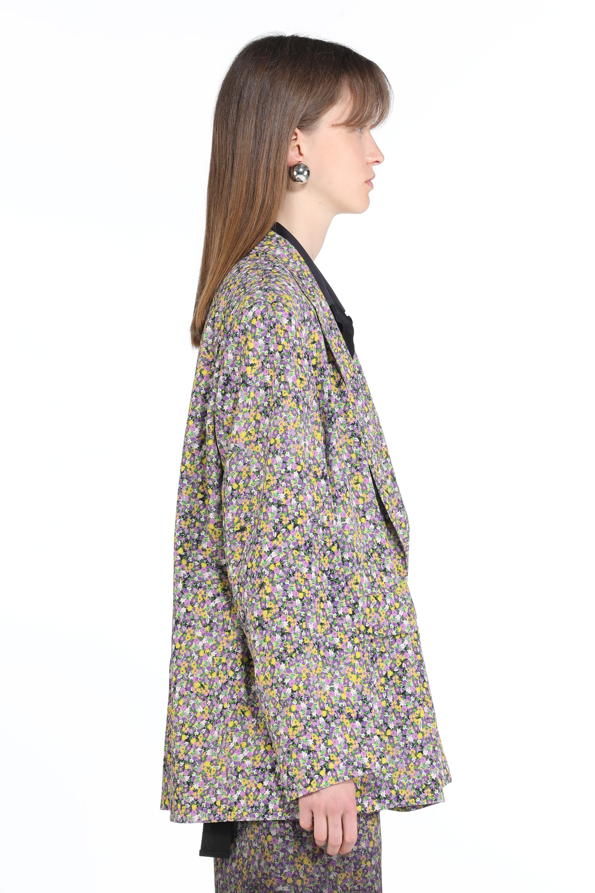 FLORAL-PRINT BLAZER - 3