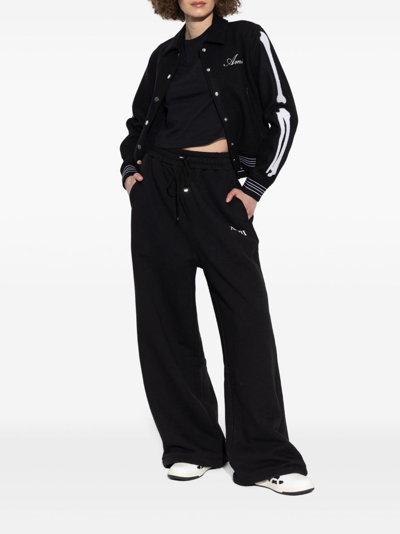 AMIRI Core logo Flare Sweatpant in Black outlook