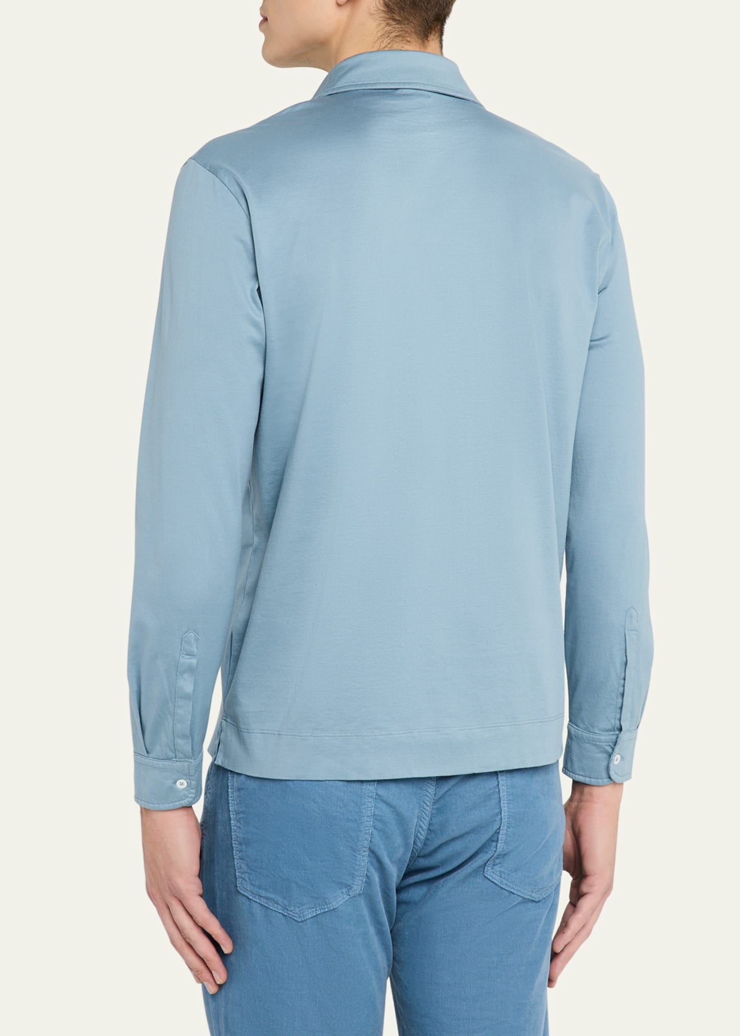 Men's Ischia 2 Long-Sleeve Pocket Polo Shirt - 3
