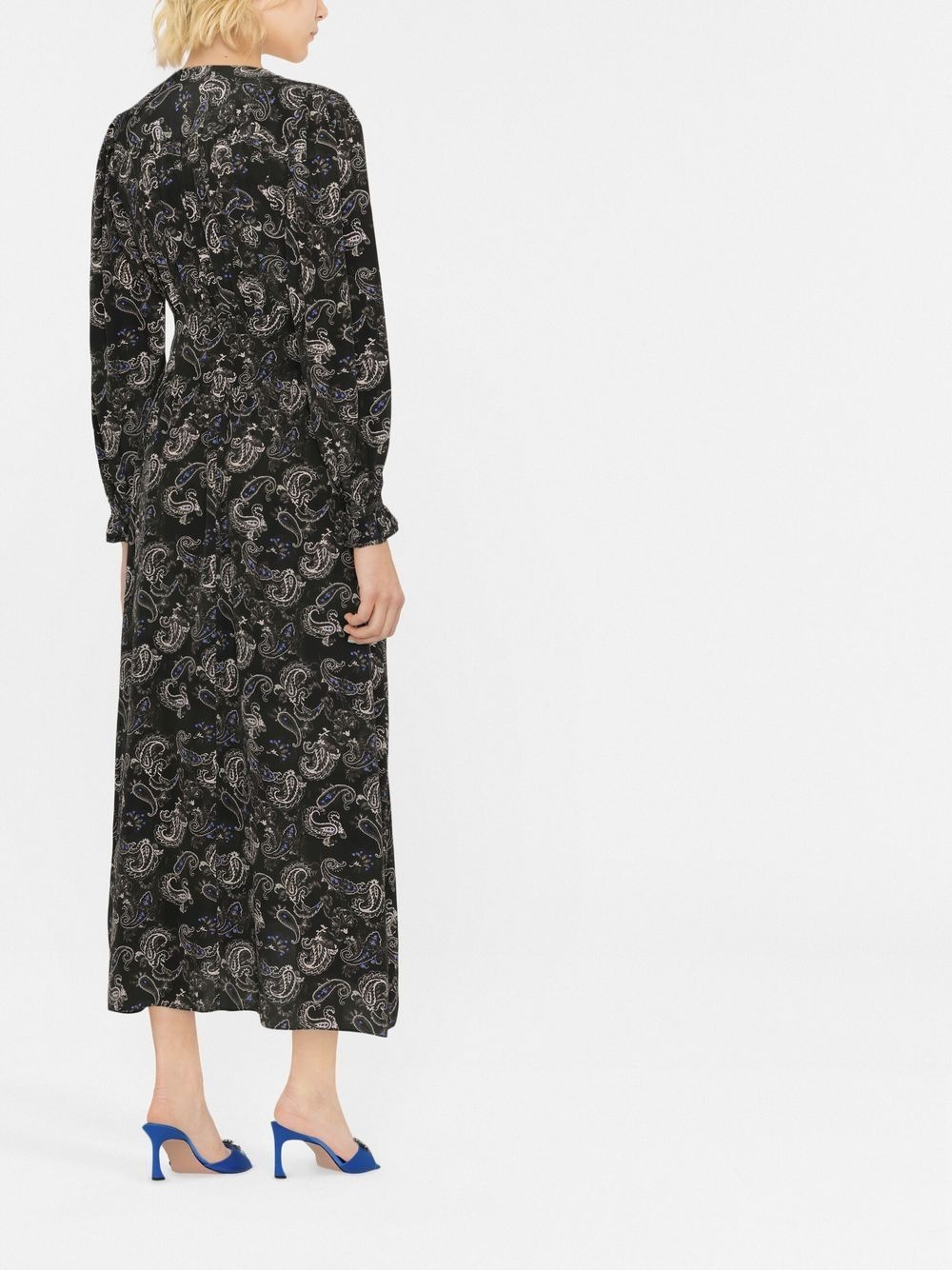 Myrala paisley-print midi-length dress - 3