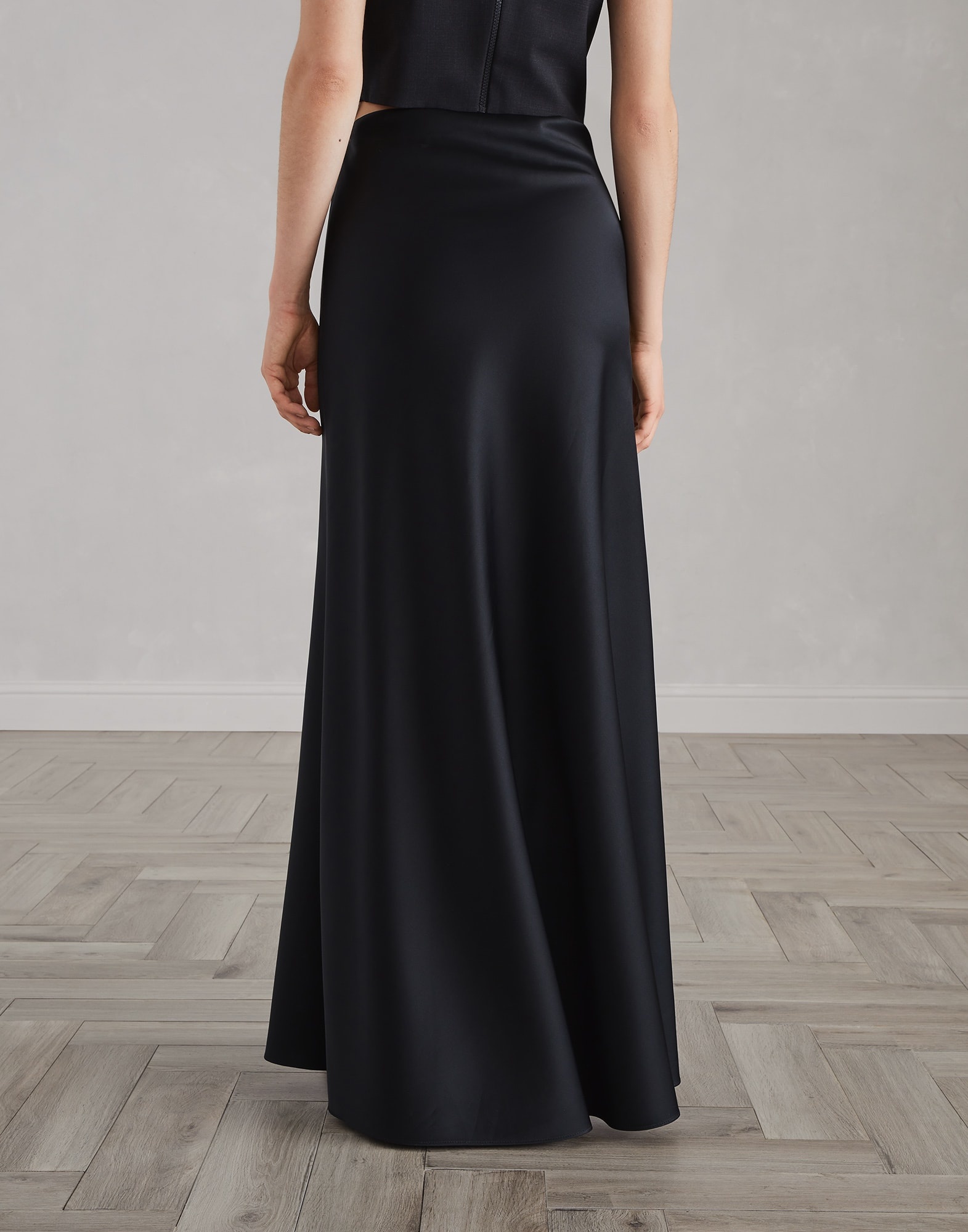 スカート BRUNELLO CUCINELLI SATIN CADY MERMAID SKIRT Brunello Cucinelli Satin Cady Maxi Mermaid Skirt - Bergdorf