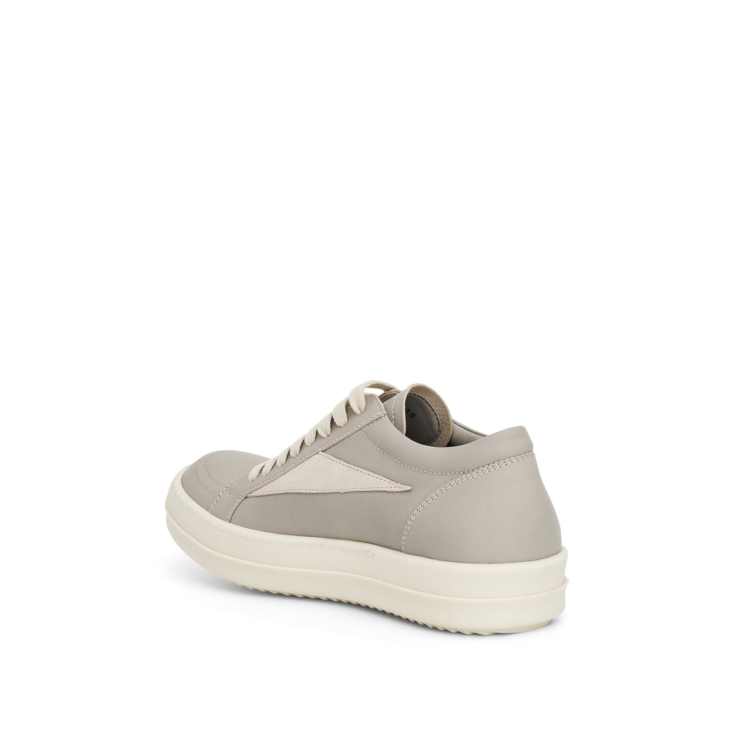 Women Vintage Leather Sneaker in Pearl/Milk - 3