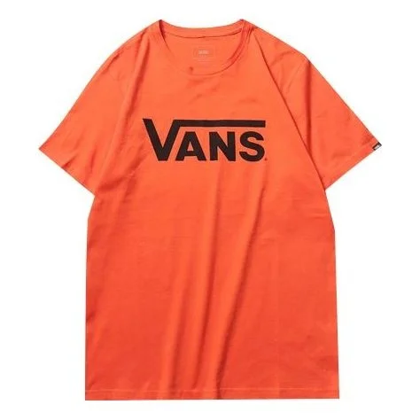 Vans Classic Logo Printing Short Sleeve Couple Style VN0A4MM6TDY - 1