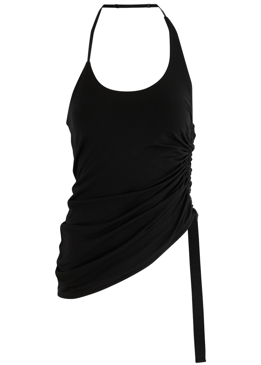 Helmut Lang Wind Ruched Jersey top - 1