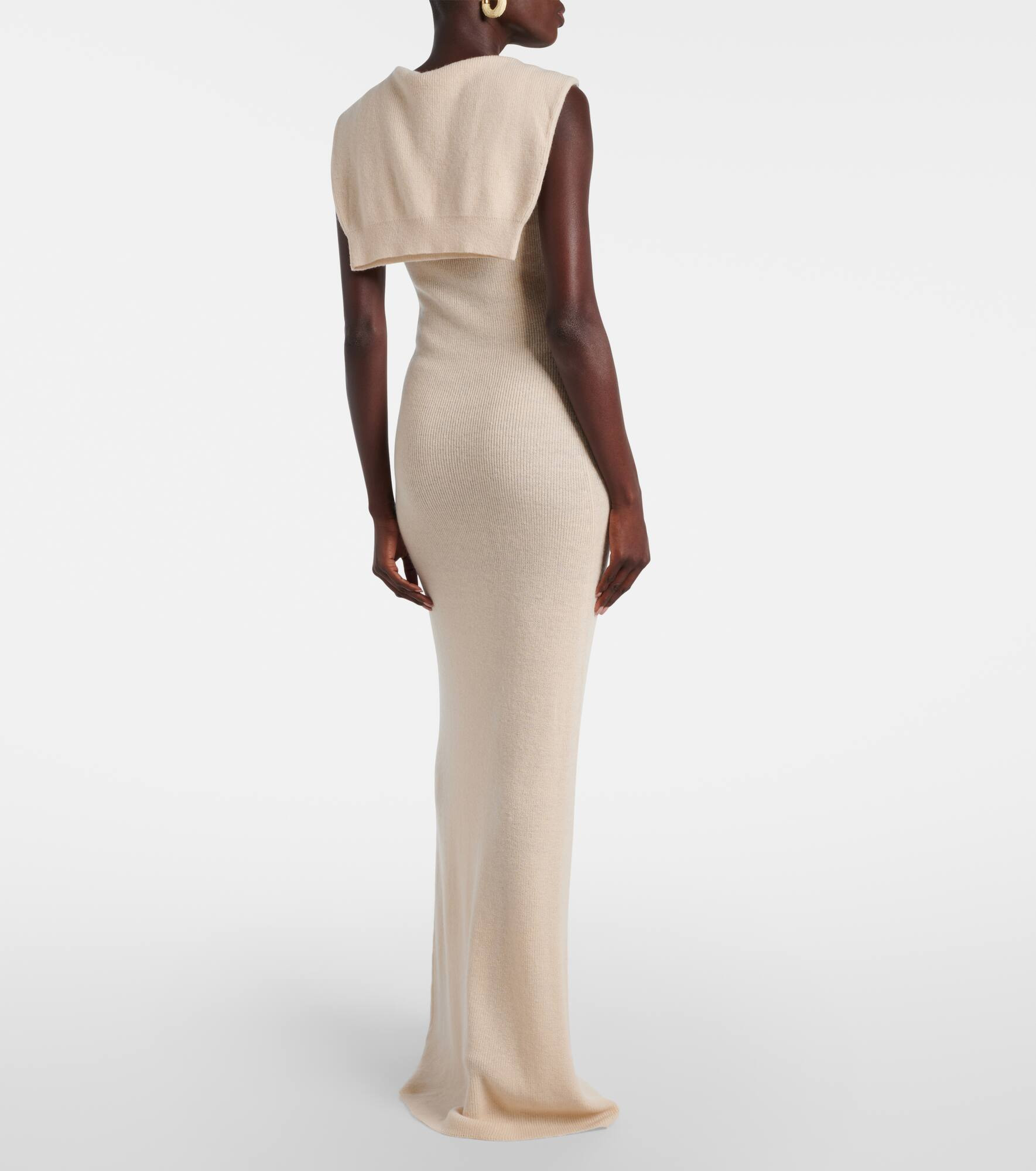 Vao wool-blend maxi dress - 3
