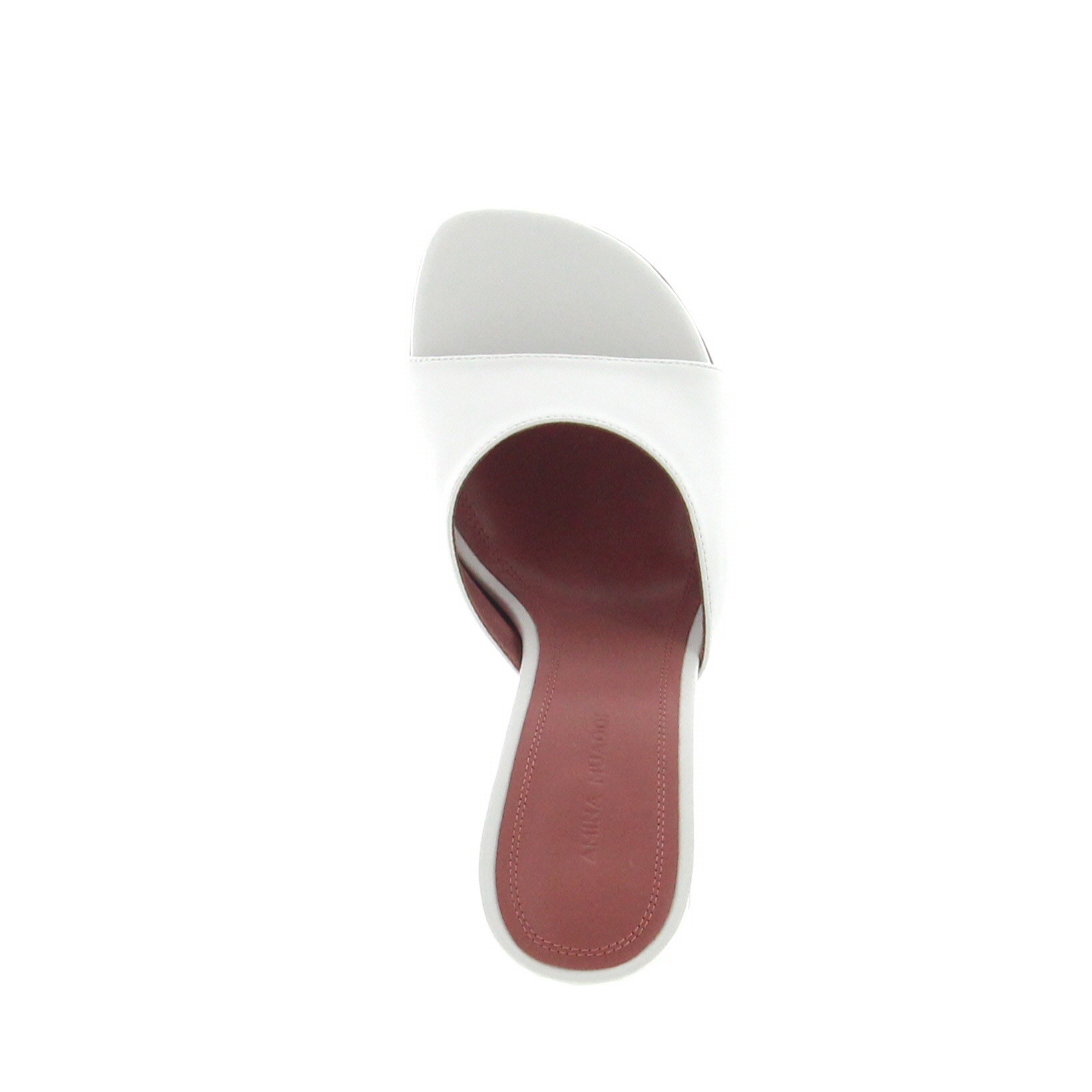 Amina Muaddi – Brigitte Slipper White - 4