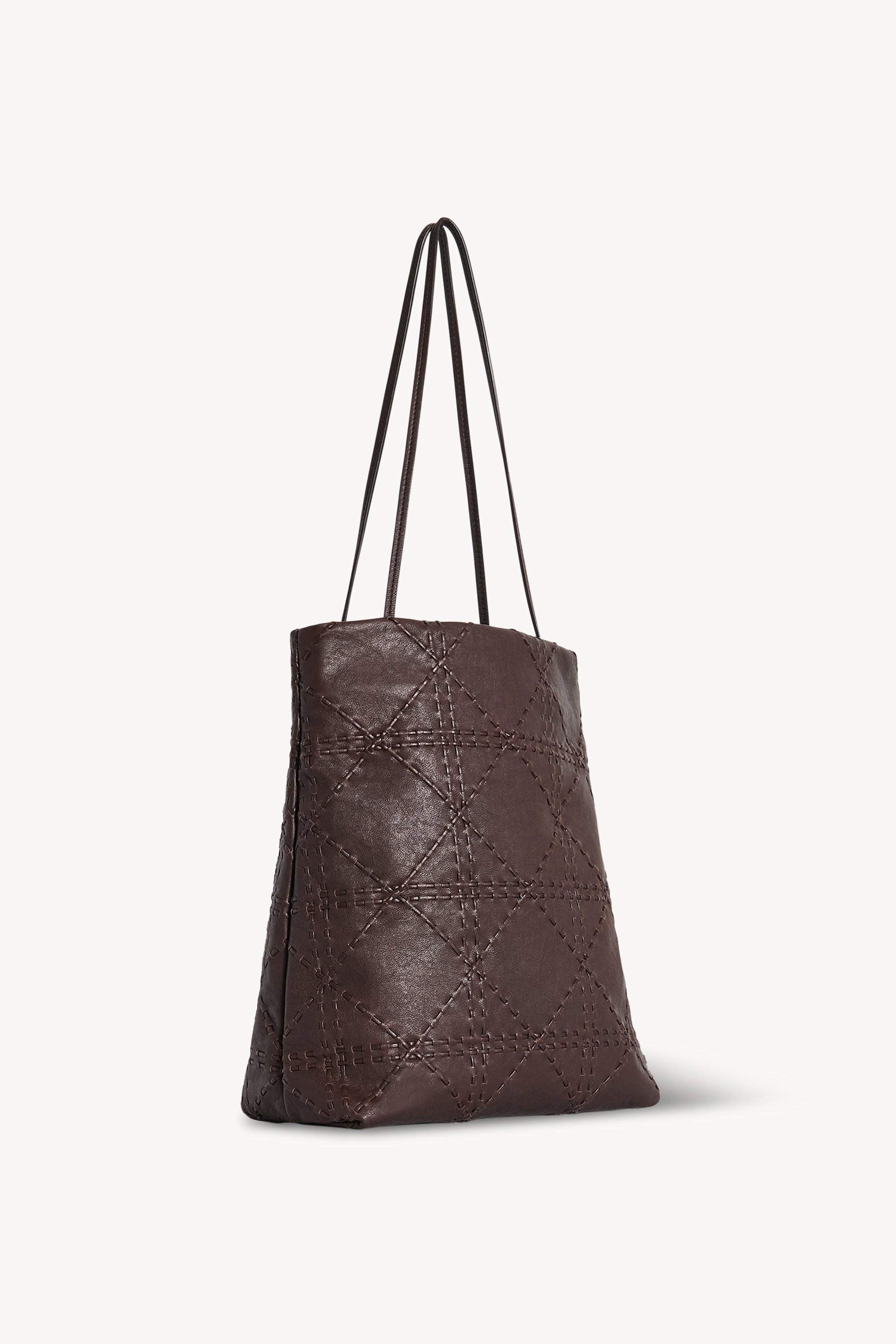 Lilou Woven Bag in Leather - 2