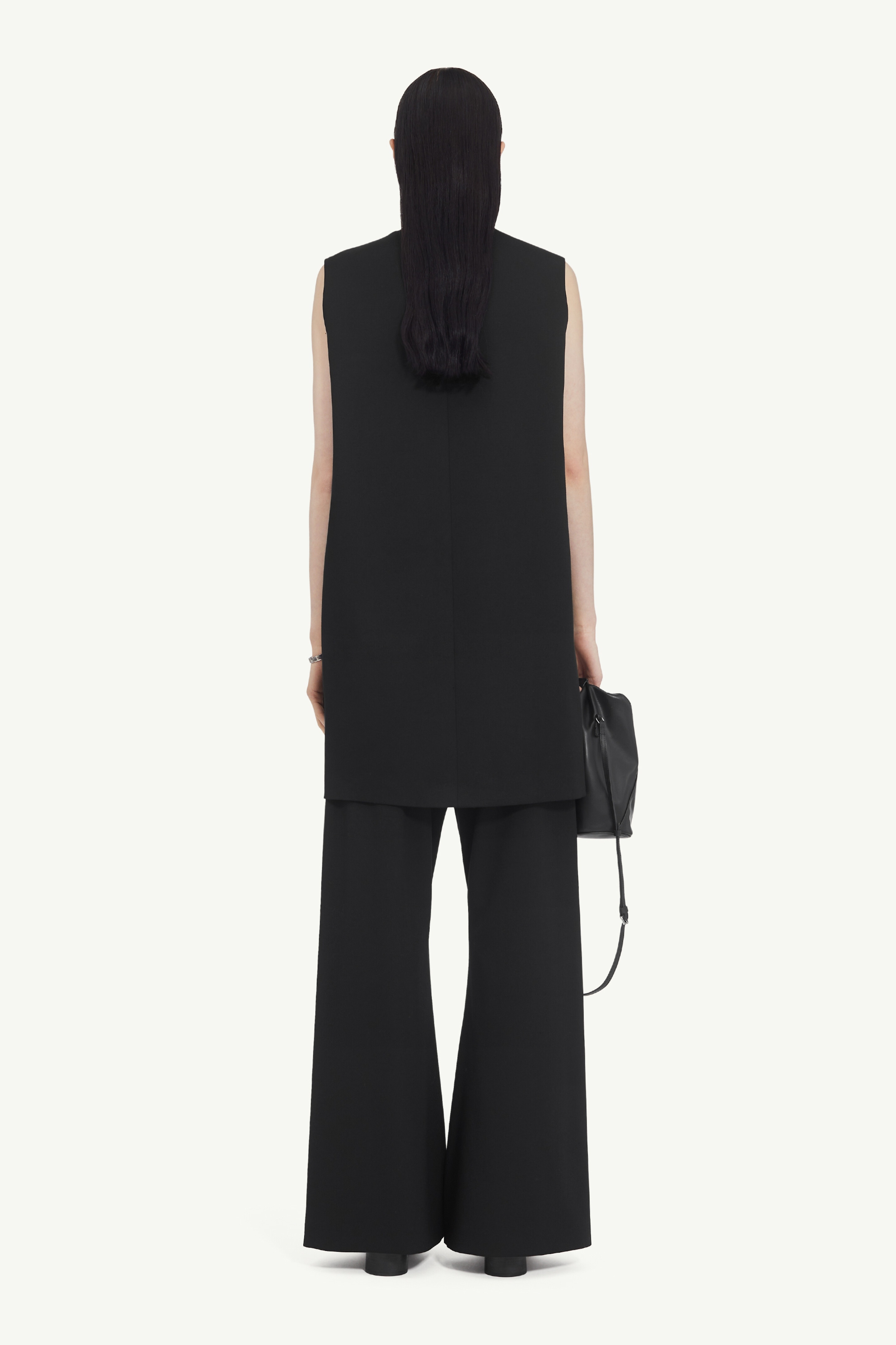 Tailoring Wool Mini Dress - 4