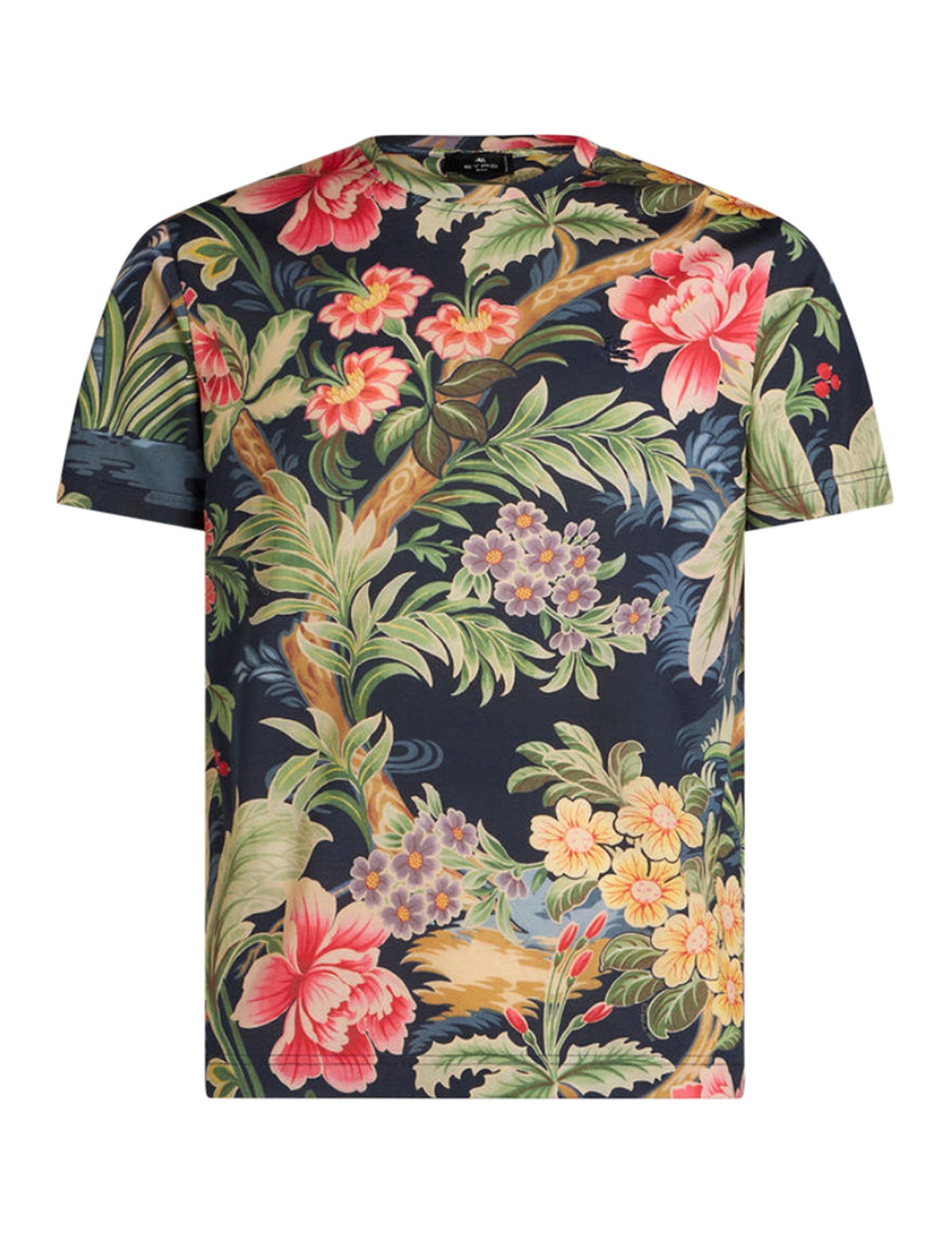 T-SHIRT WITH FLORAL PRINT - 1