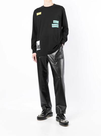 Song for the Mute logo-print long-sleeve T-shirt outlook