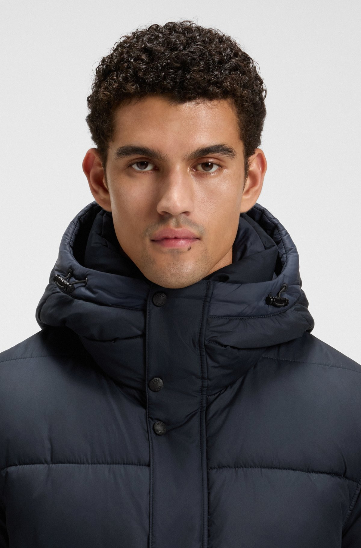 REGULAR-FIT JACKET IN WATER-REPELLENT FABRIC - 5