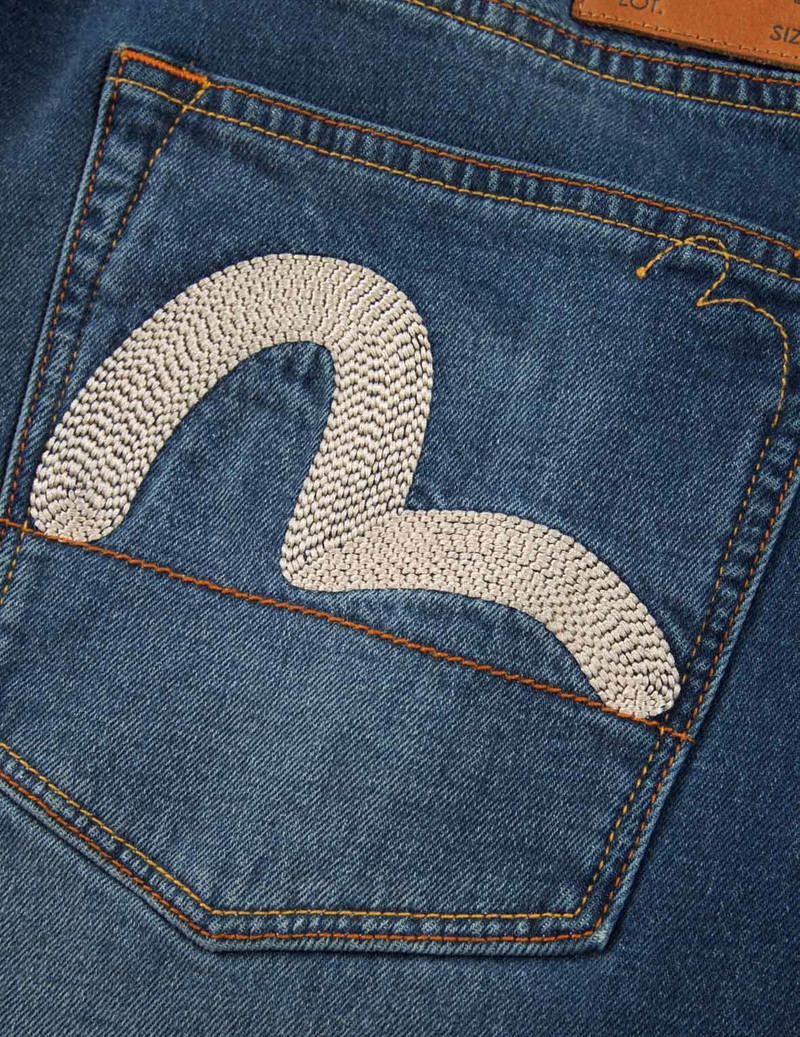 STENCIL GODHEAD DISCHARGED PRINT CROPPED-FIT JEANS #2027 11