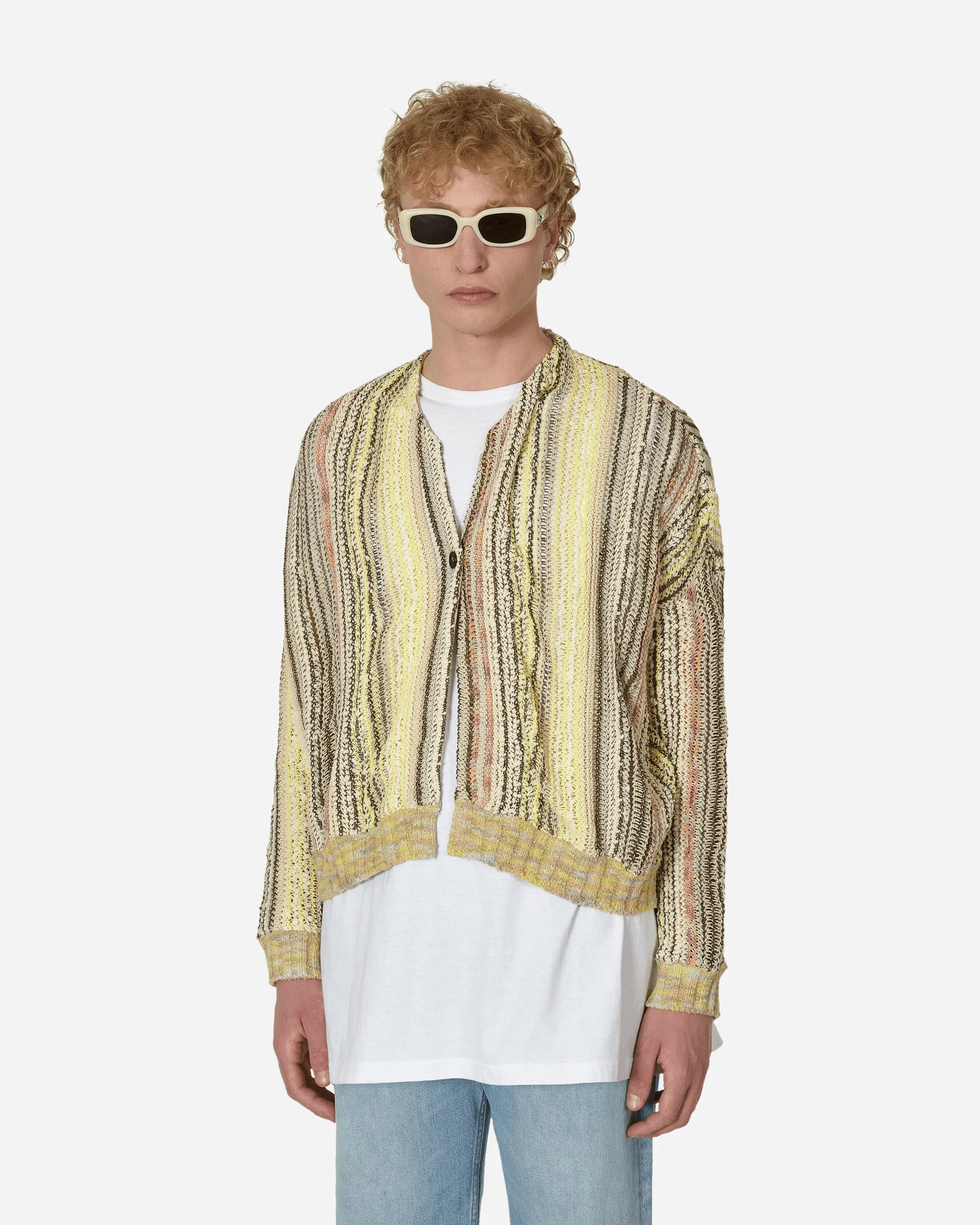 Warp Cardigan Light Sand - 1