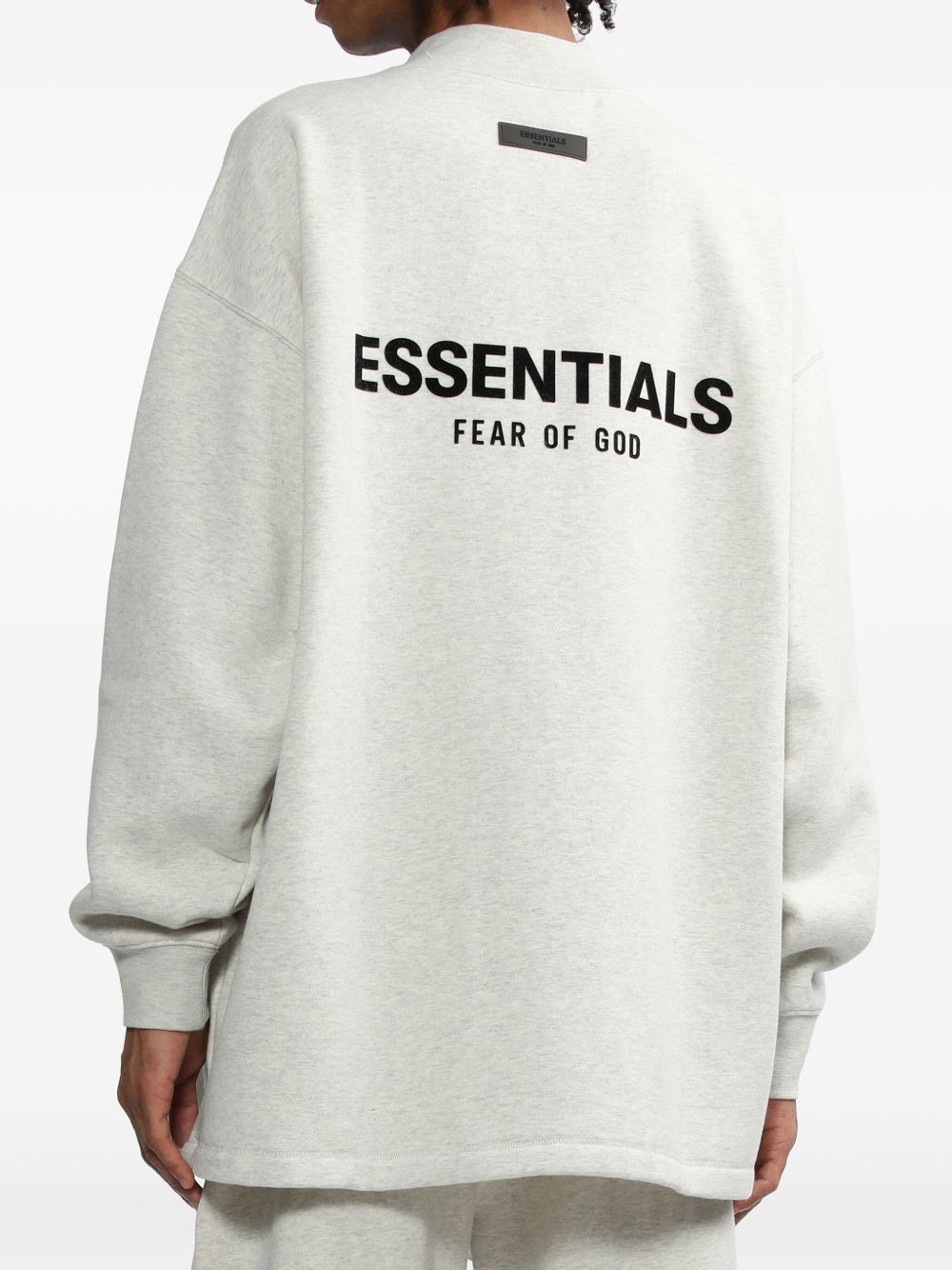 Essentials Relaxed Crewneck "Light Oatmeal" - 4