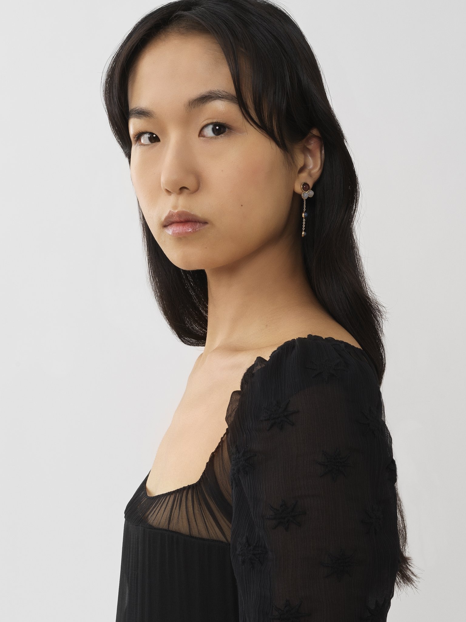 ORA LONG EARRINGS - 2