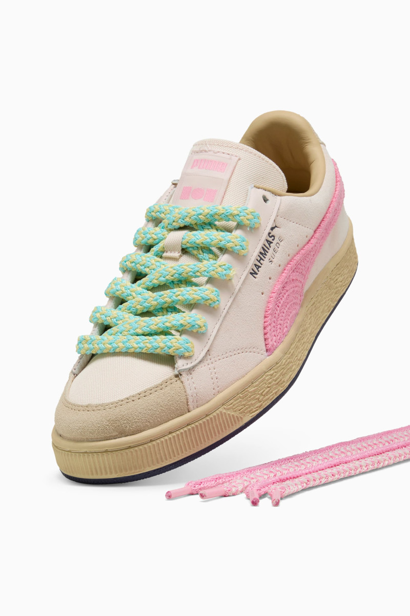 PUMA x NAHMIAS Suede Crochet Sneakers 6