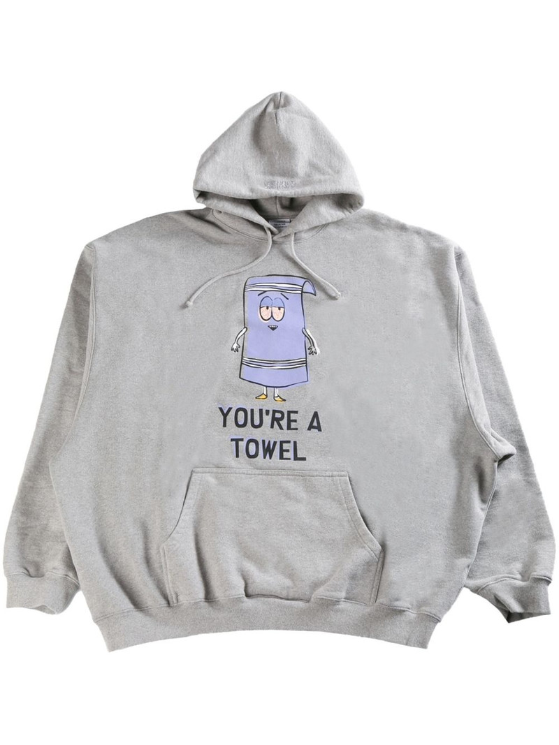 graphic-print hoodie 1