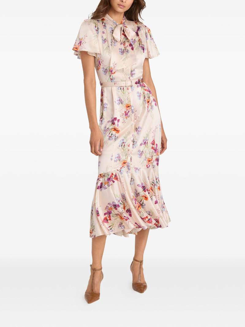 Cinq à Sept Iris Bouquet Willow midi dress outlook