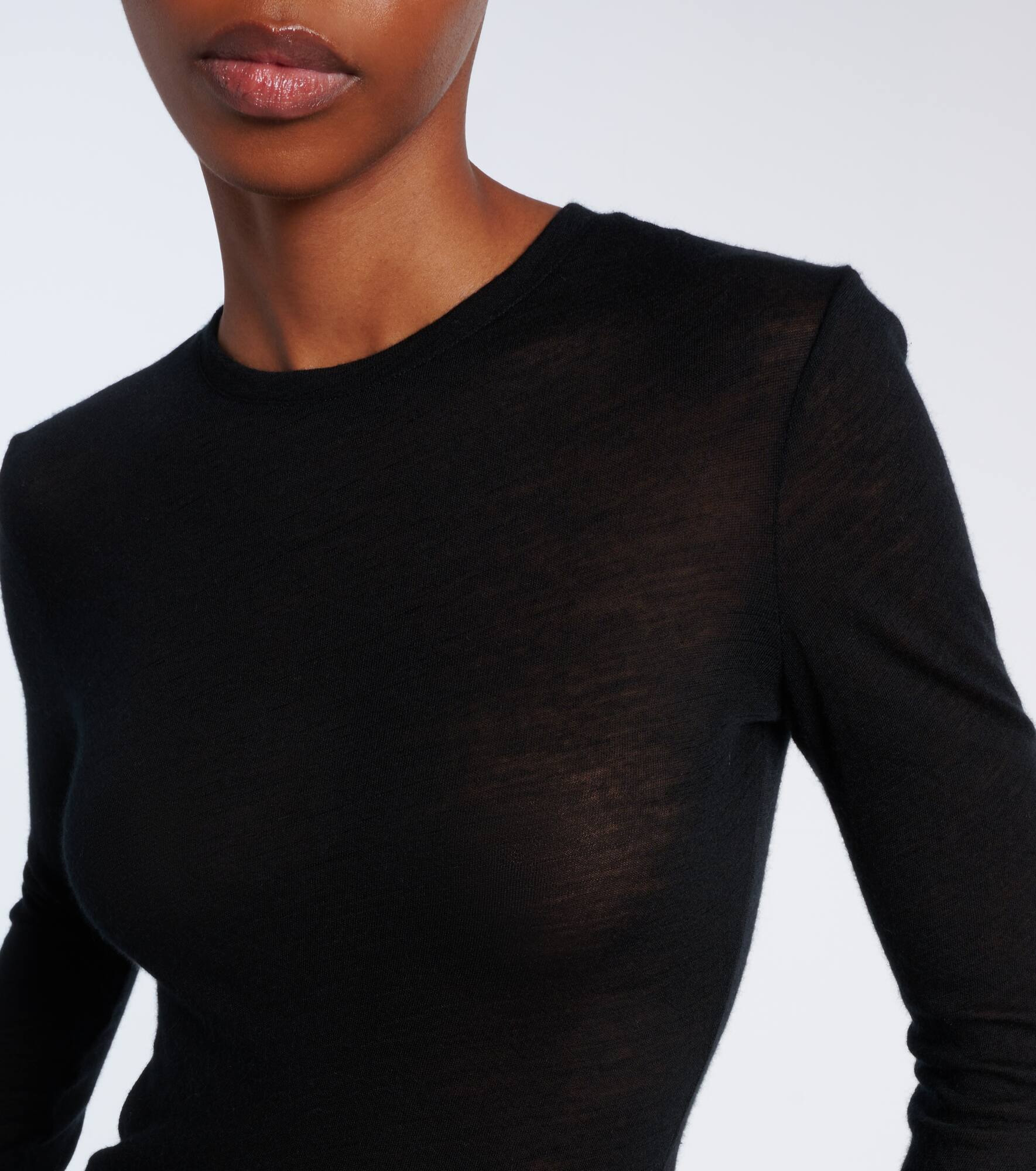 Iverness knitted cashmere top - 4