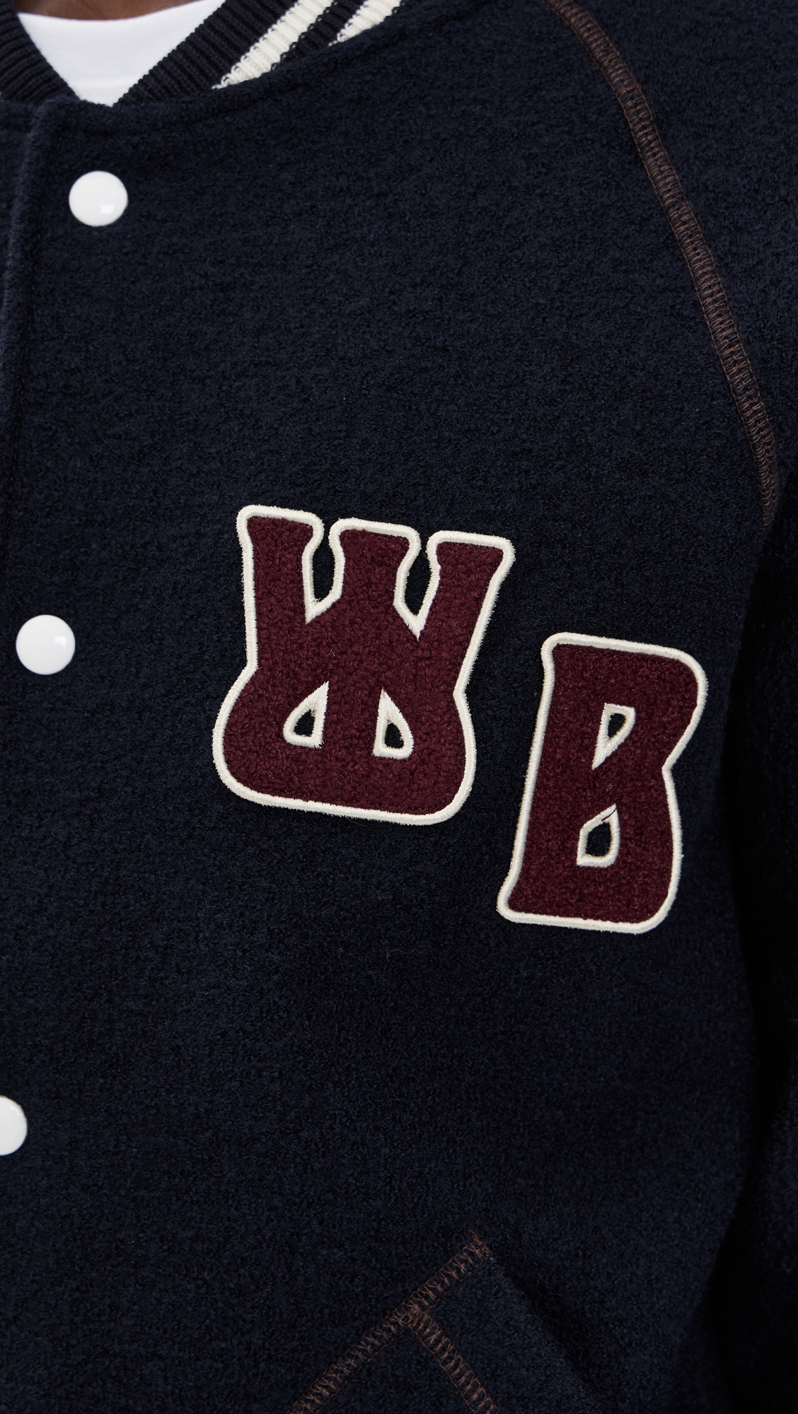 October Knit Varsity Jacket - 5