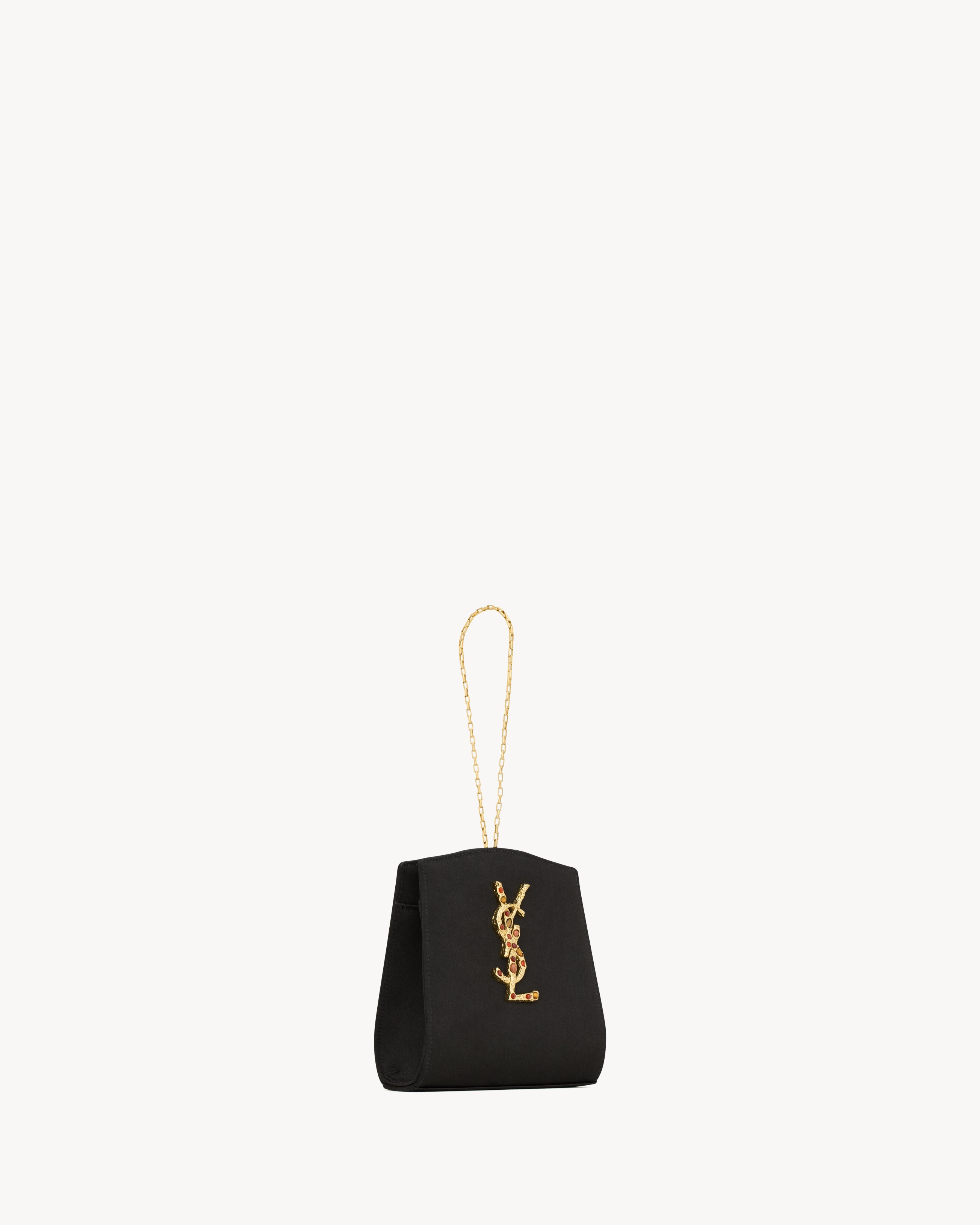 EVENING MINI BRACELET BAG IN SATIN - 5