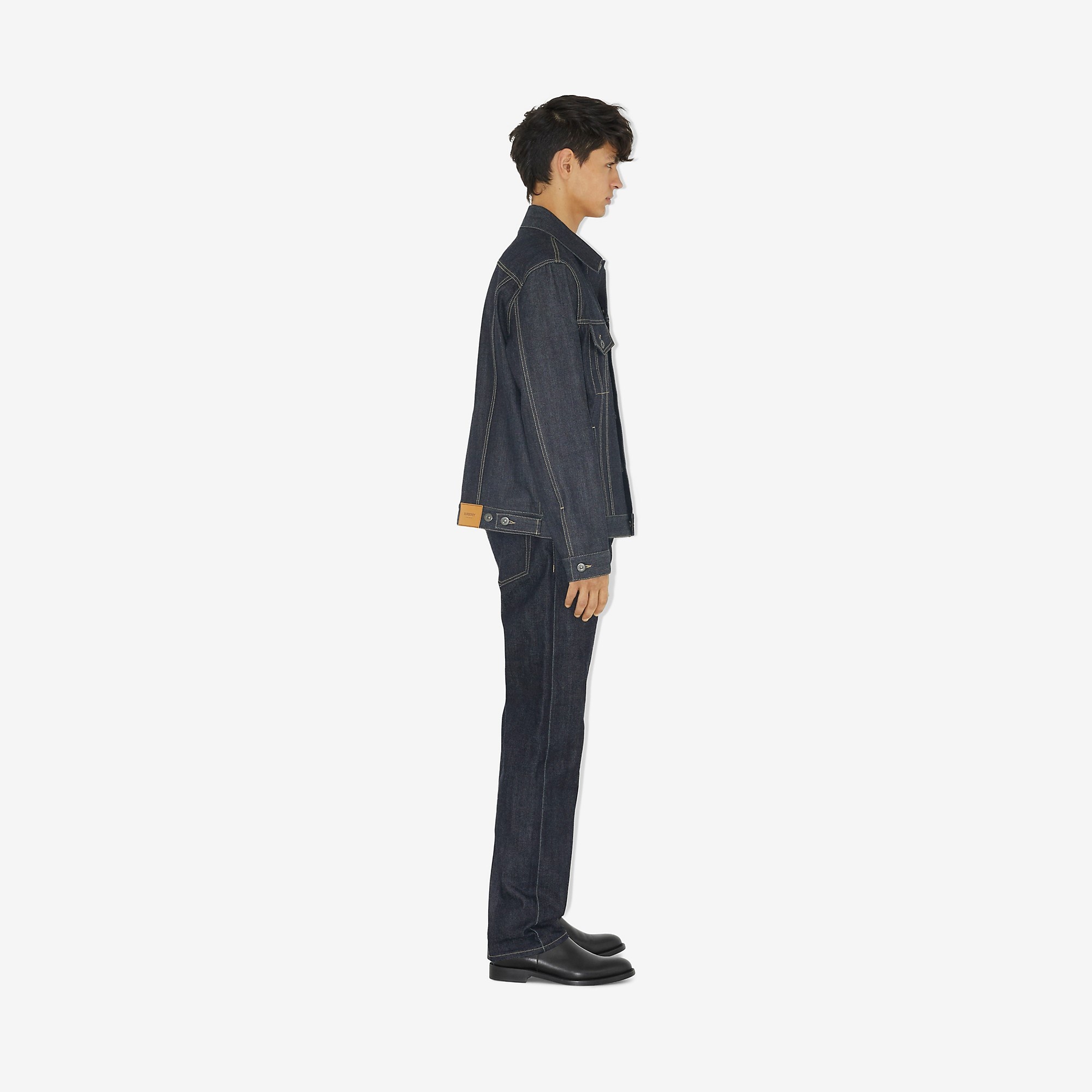 Straight Fit Japanese Denim Jeans - 3