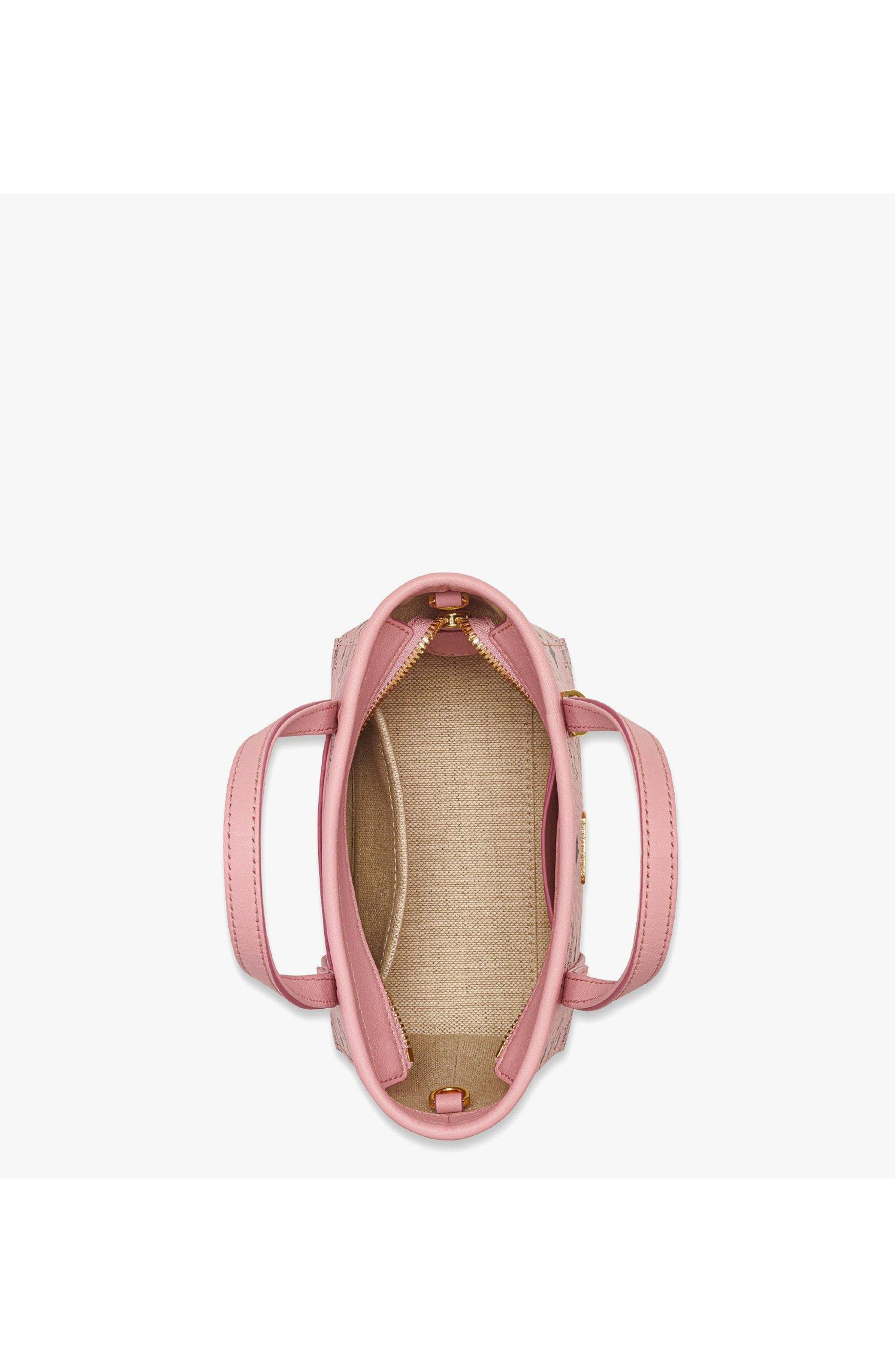 MCM X-Mini Toni Top-Zip Shopper in Visetos in Pink at Nordstrom - 3