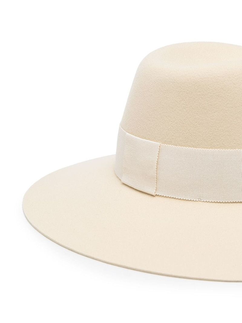 MAISON MICHEL Virginie wool felt fedora hat outlook