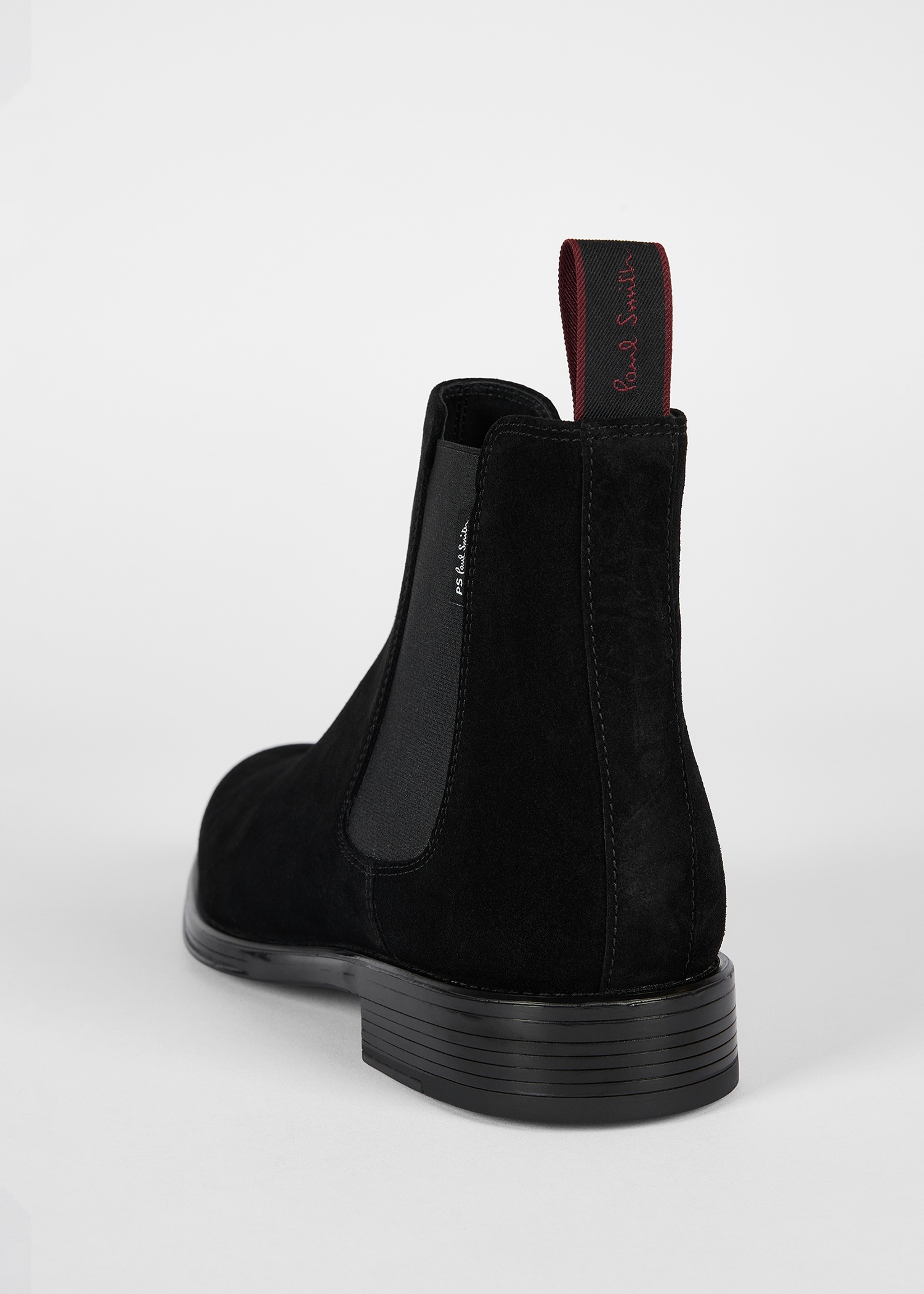 Black Suede 'Augustus' Boots - 4