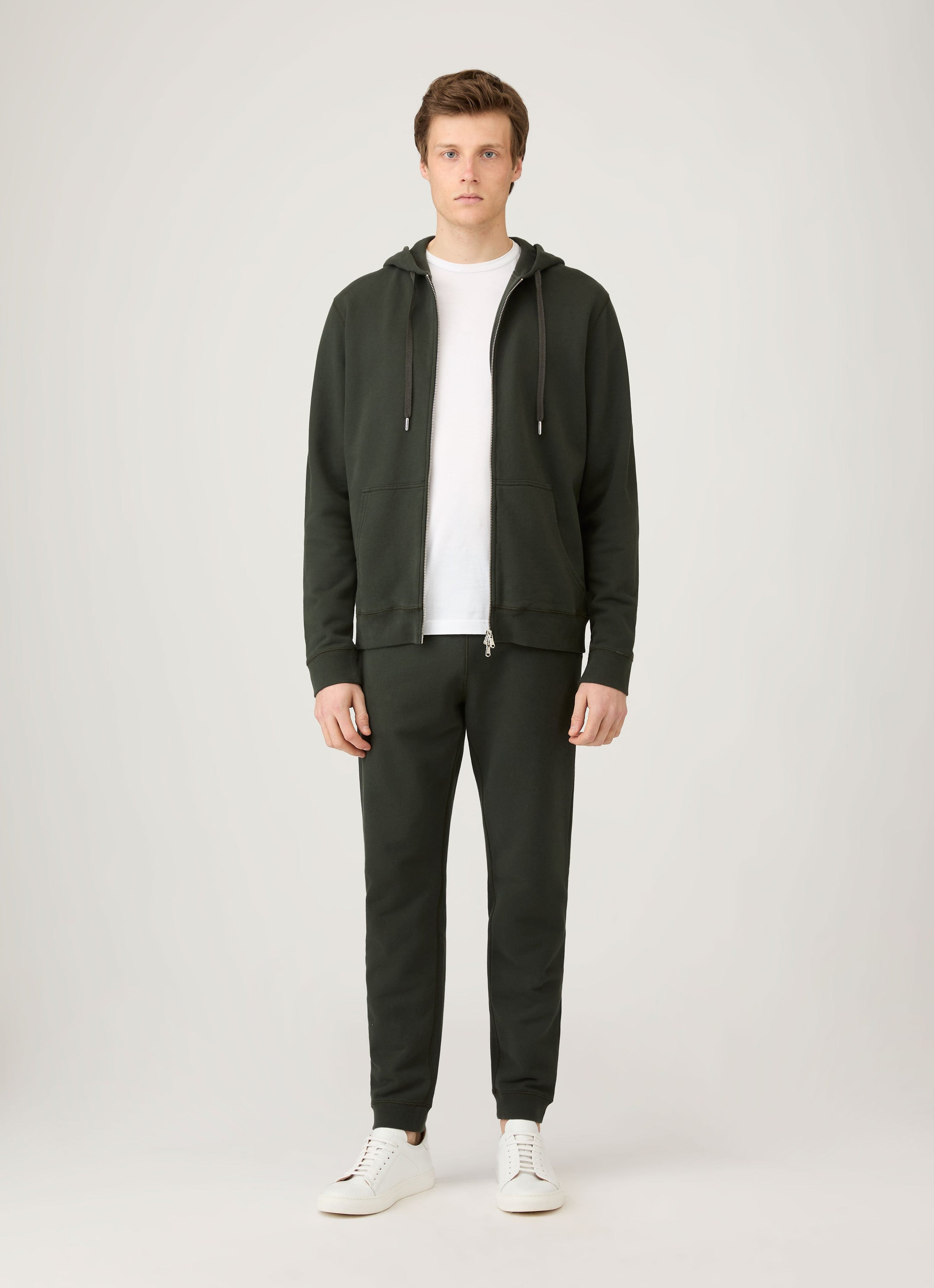 Loopback Zip Hoodie - 3