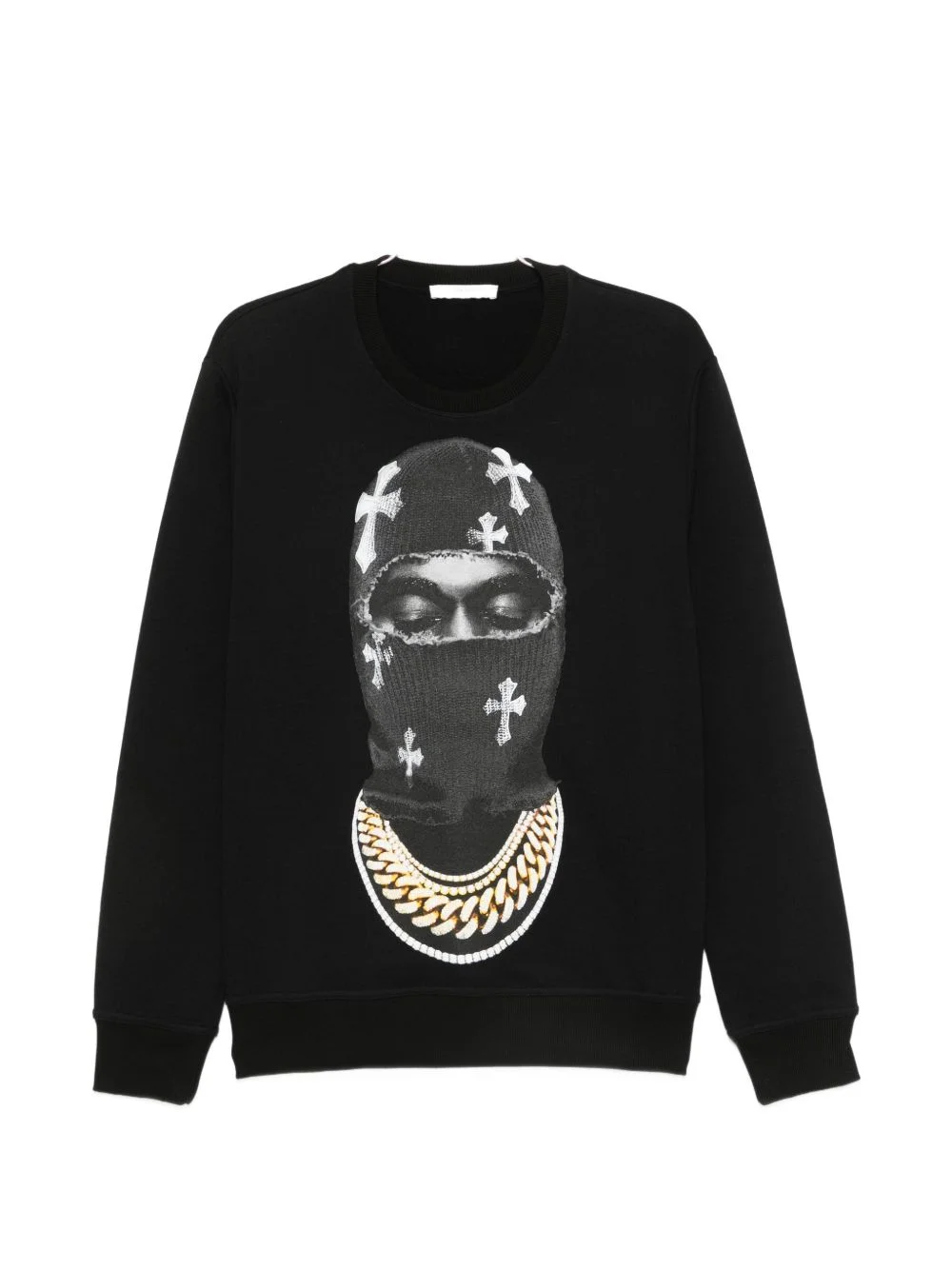 graphic-print sweater - 1