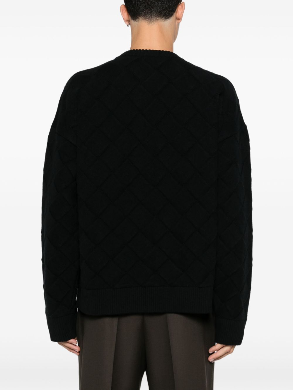 Bottega Veneta Men Sweater Wool 3D Knit - 4