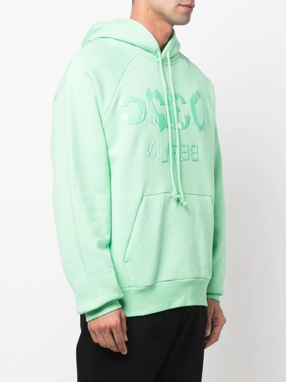 logo-print pullover hoodie - 4