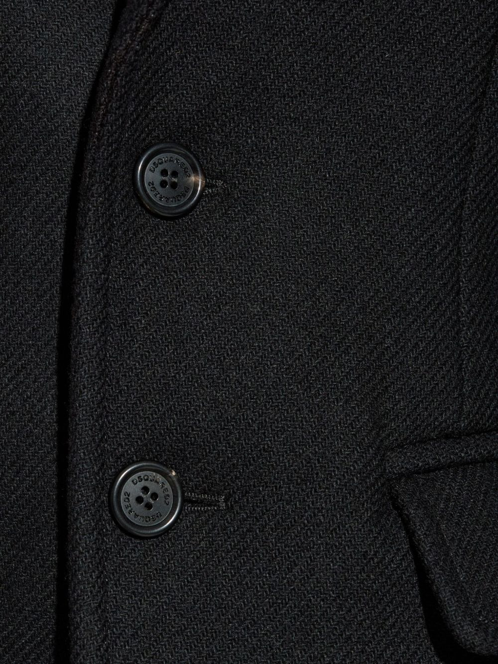 two-button wool-blend jacket - 5